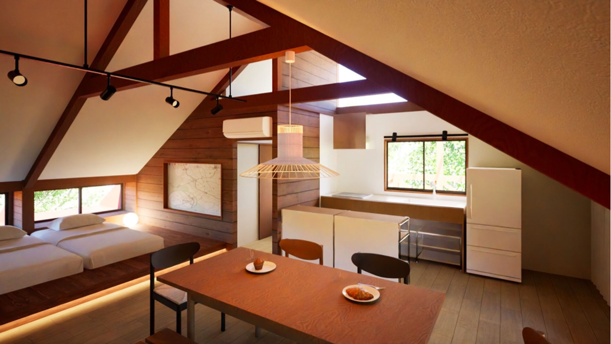 【無印良品】家具/内装リニューアル【たちばな】 [客室専用眺望温泉付き] 禁煙/テラスのみ喫煙可