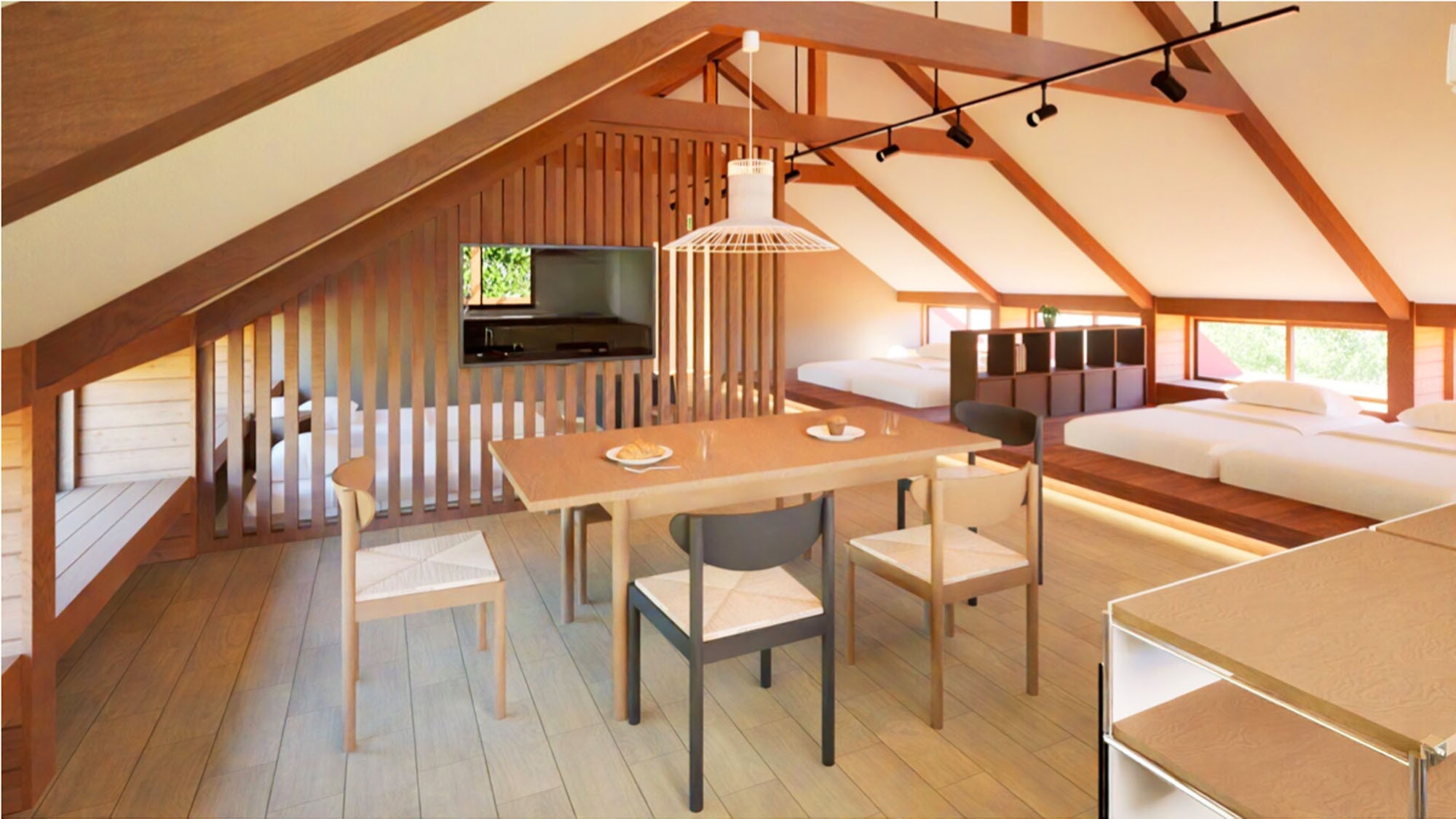 【無印良品】家具/内装リニューアル【たちばな】 [客室専用眺望温泉付き] 禁煙/テラスのみ喫煙可