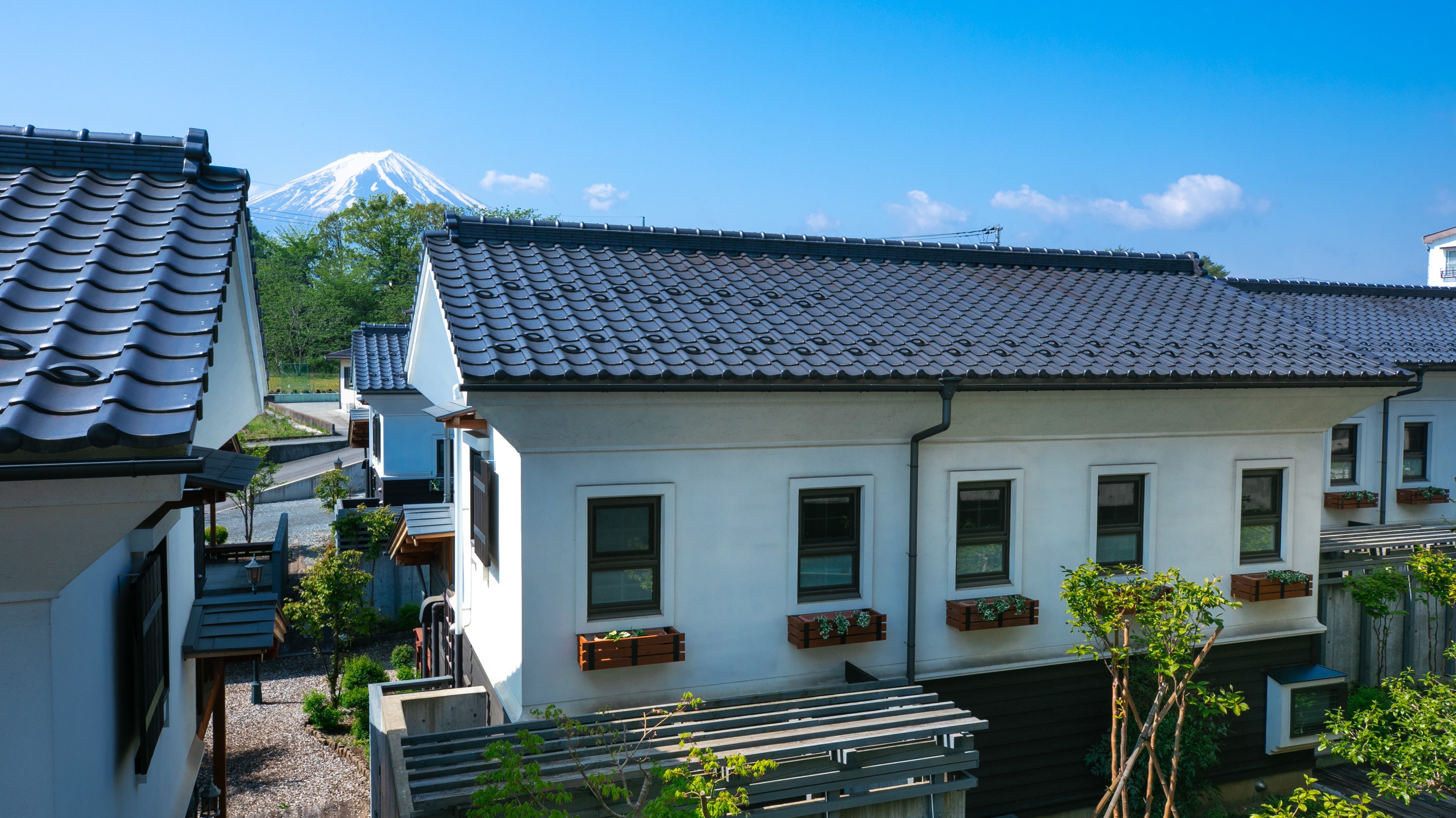 富士山とタイプ３の背景