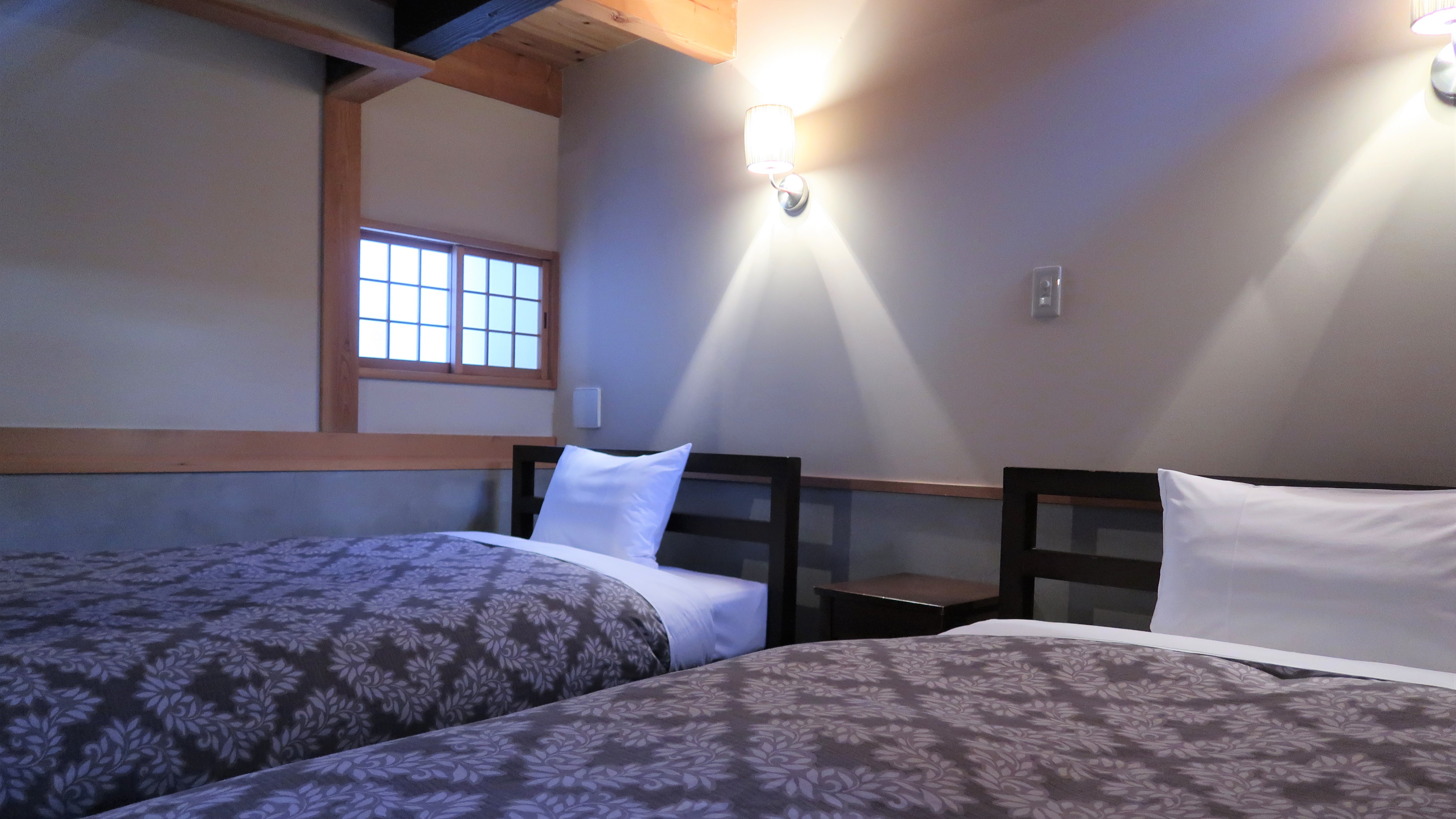 タイプ1の棟のベッドルーム