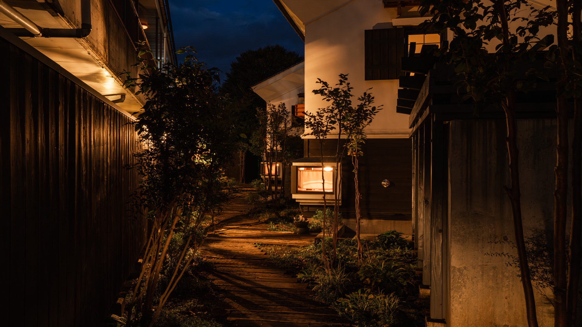 第一駐車場側から見える風景です。