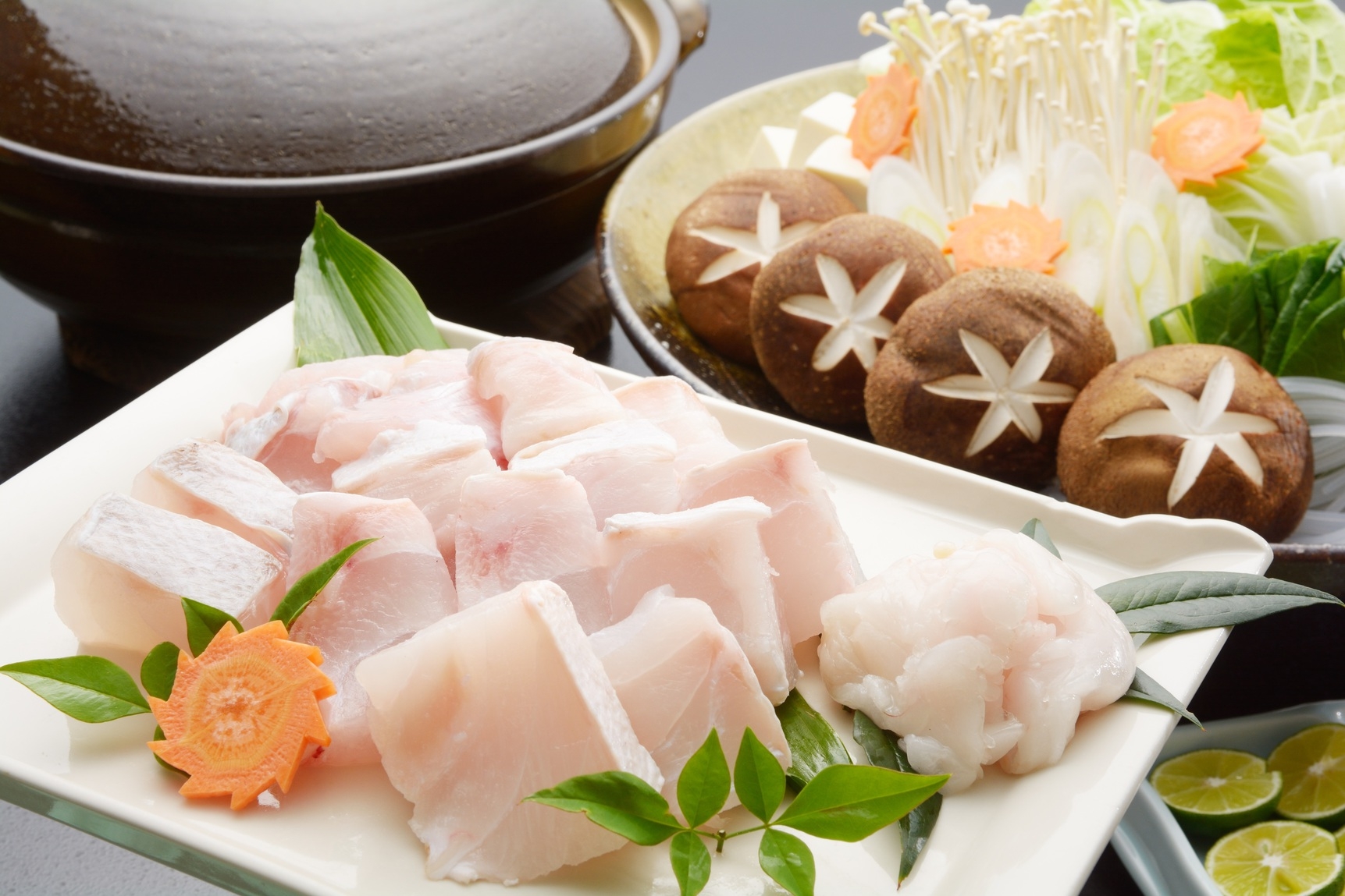 東紀州産　天然クエコース　【部屋夕食または個室】