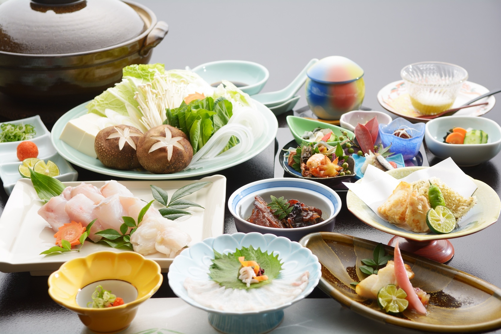 東紀州産　天然クエフルコース　【部屋夕食または個室】