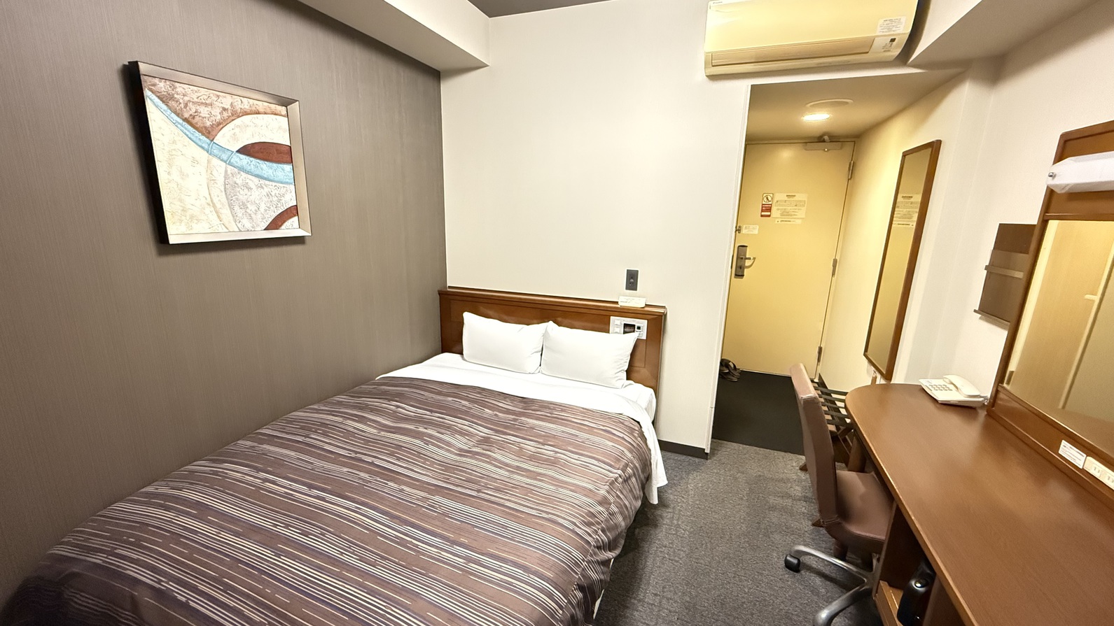 【禁煙】セミダブル 茨城県庁（水戸県庁）すぐ側！！