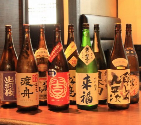 はなの夢：各種日本酒を揃えております