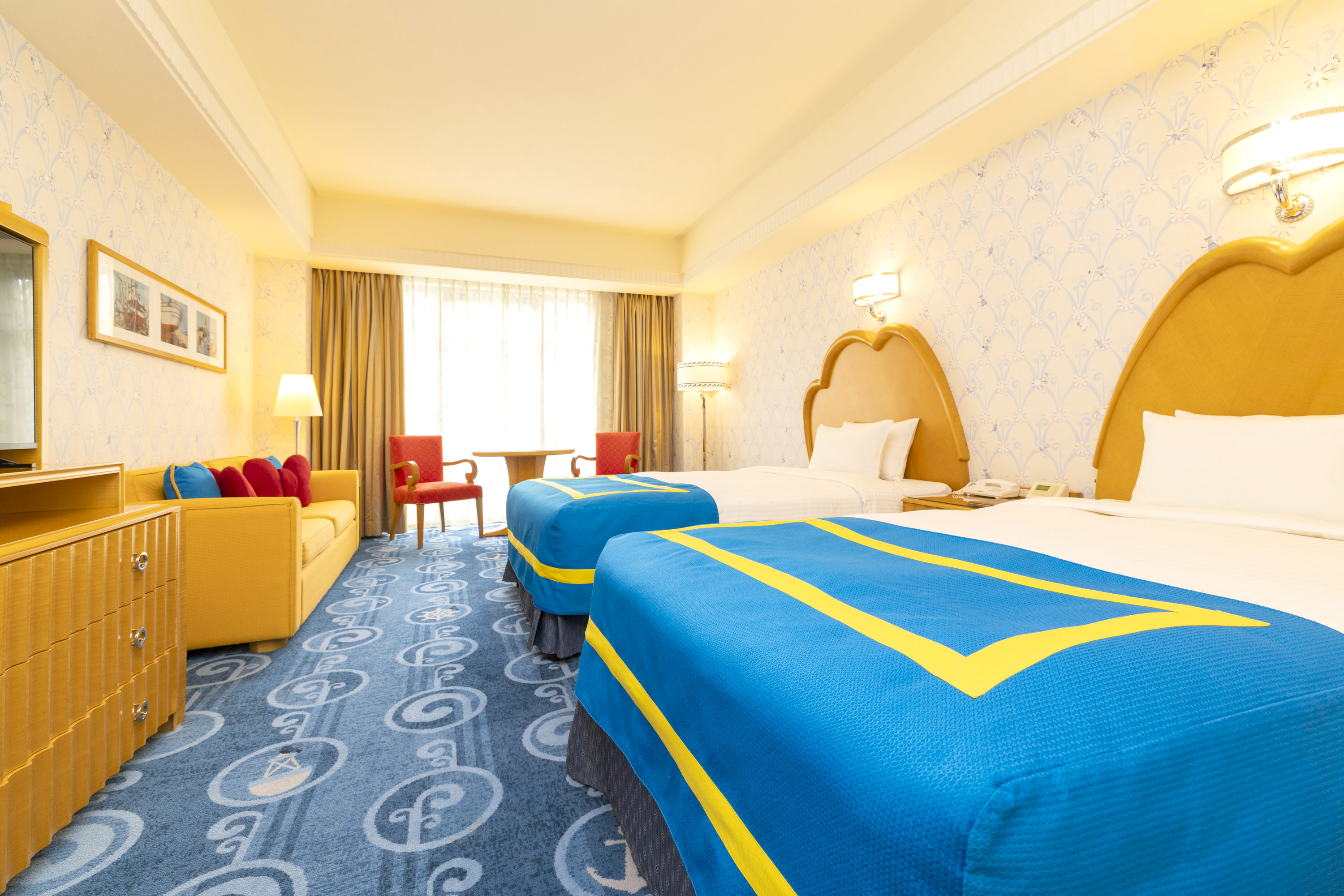 ドナルドダックルーム（一例）（C）Disney