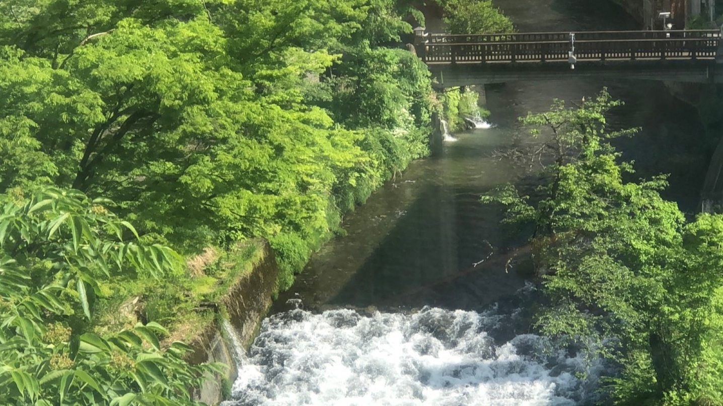 ◆【シニア】1泊2食付きバイキングプラン♪佐梨川の景観をお楽しみいただけます！【おすすめ】