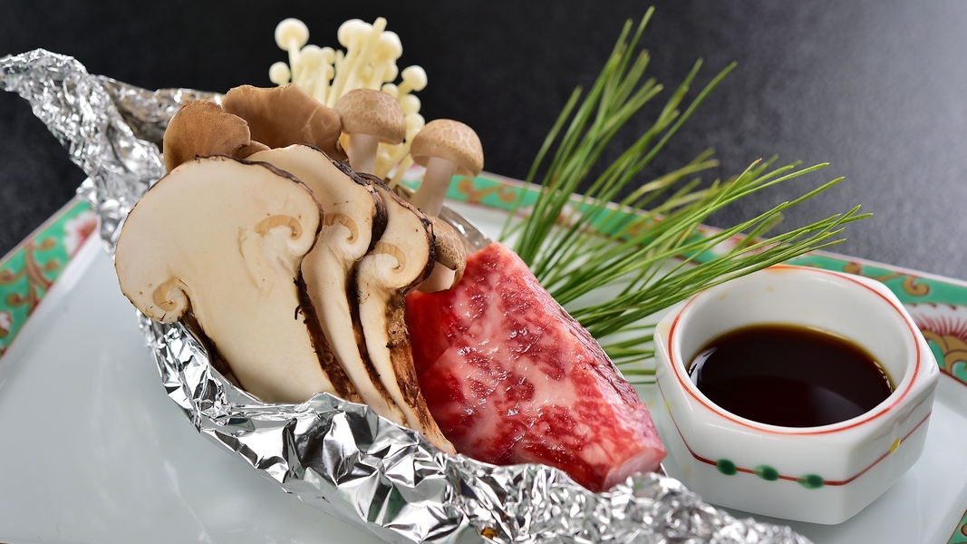 ＜10/1〜11/23 期間限定＞秋の味覚松茸料理三種★松茸会席【個室食】