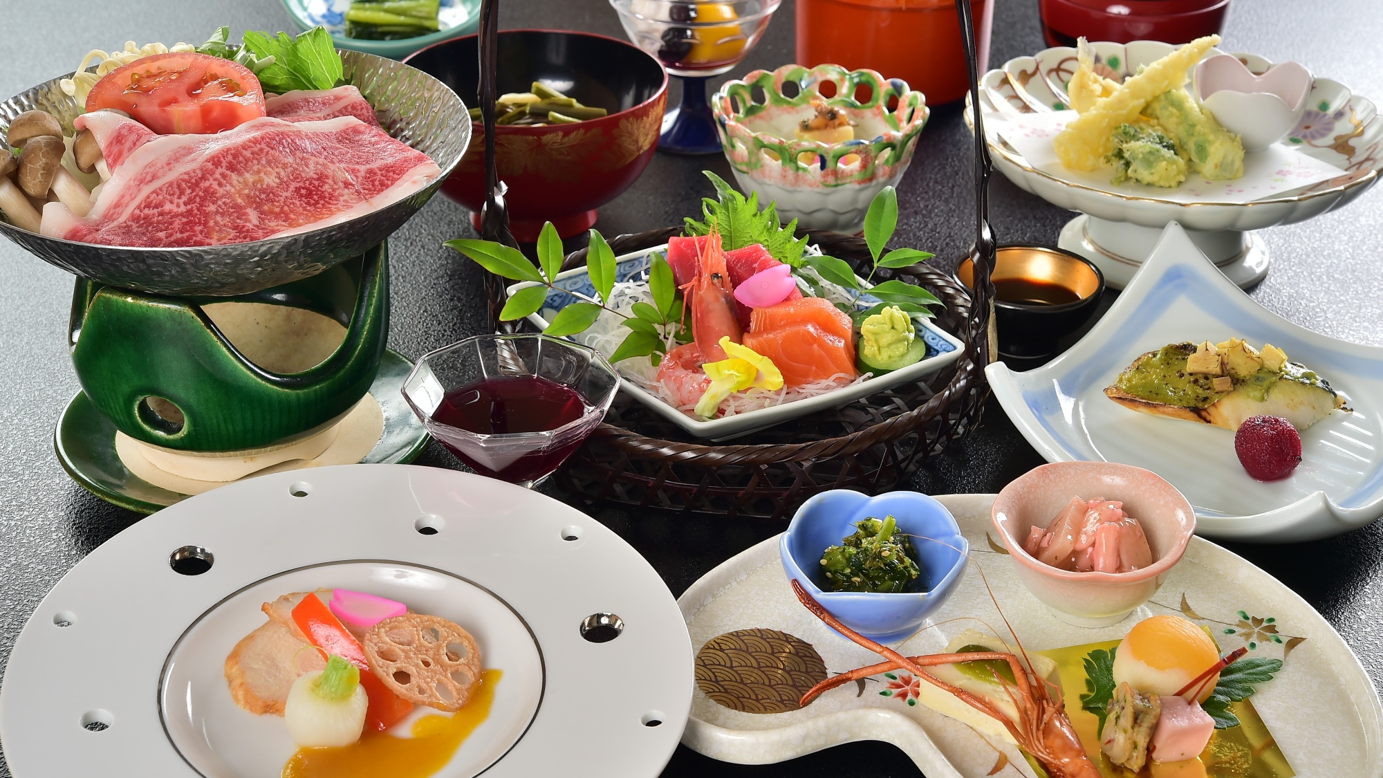 ご夕食「華やぎ」の一例 ※イメージ