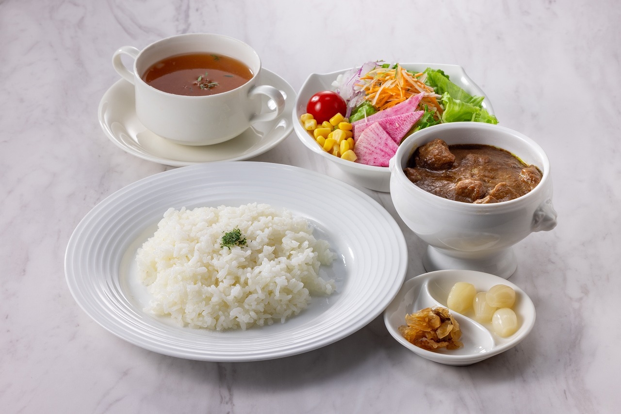 【特製和牛カレーセットディナー】夕朝食付宿泊プラン