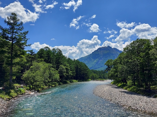 焼岳　夏