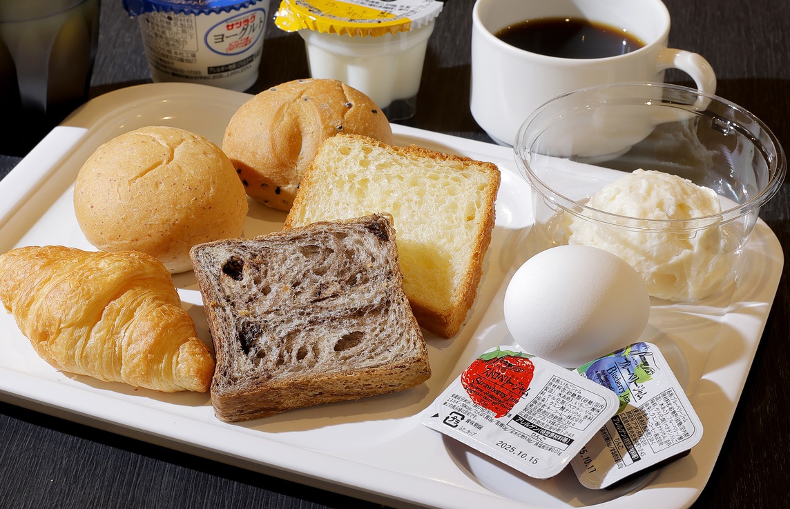 軽朝食（写真は参考です　予告なく変更する場合がございます）