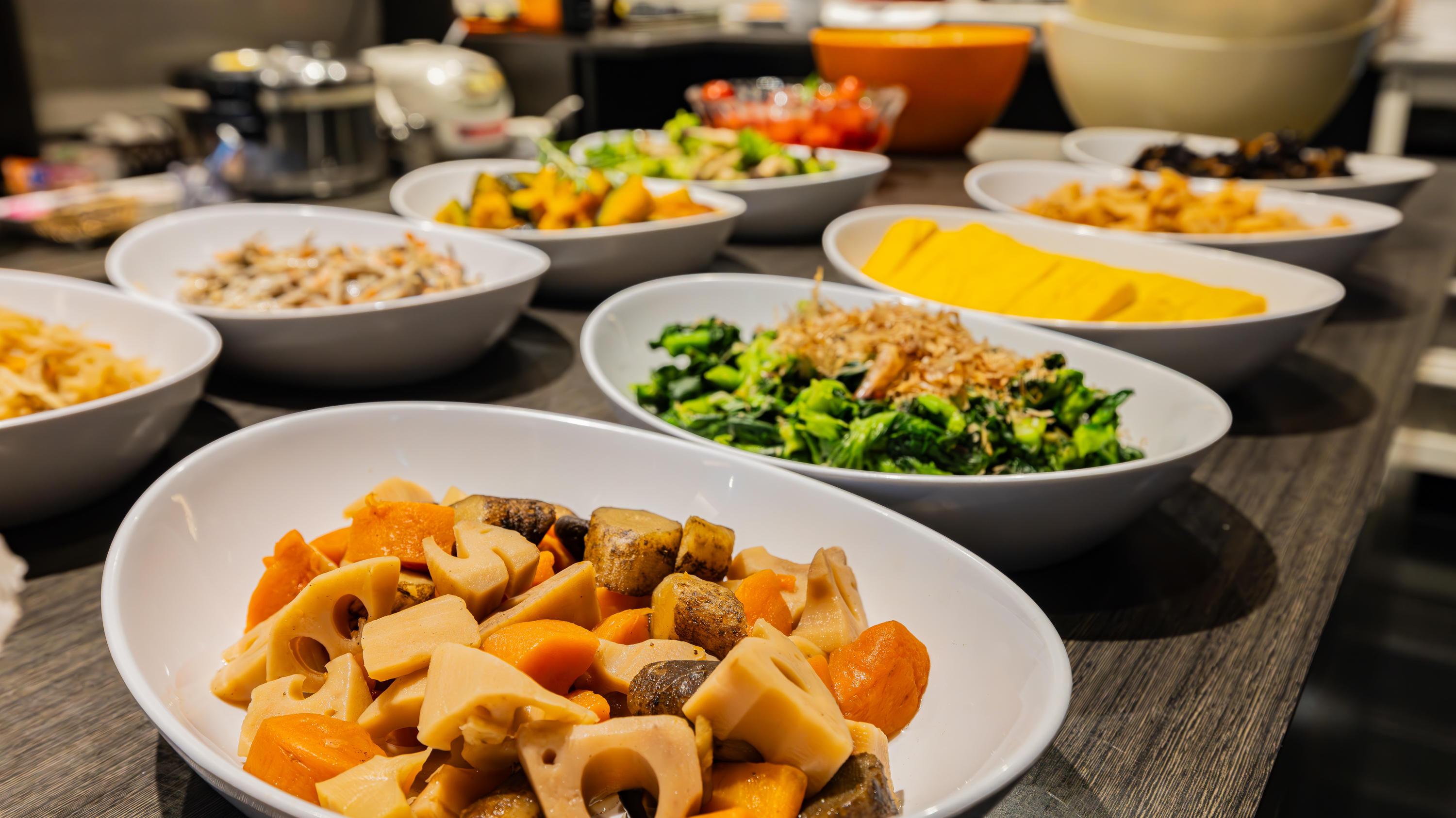 惣菜｜無料朝食バイキング