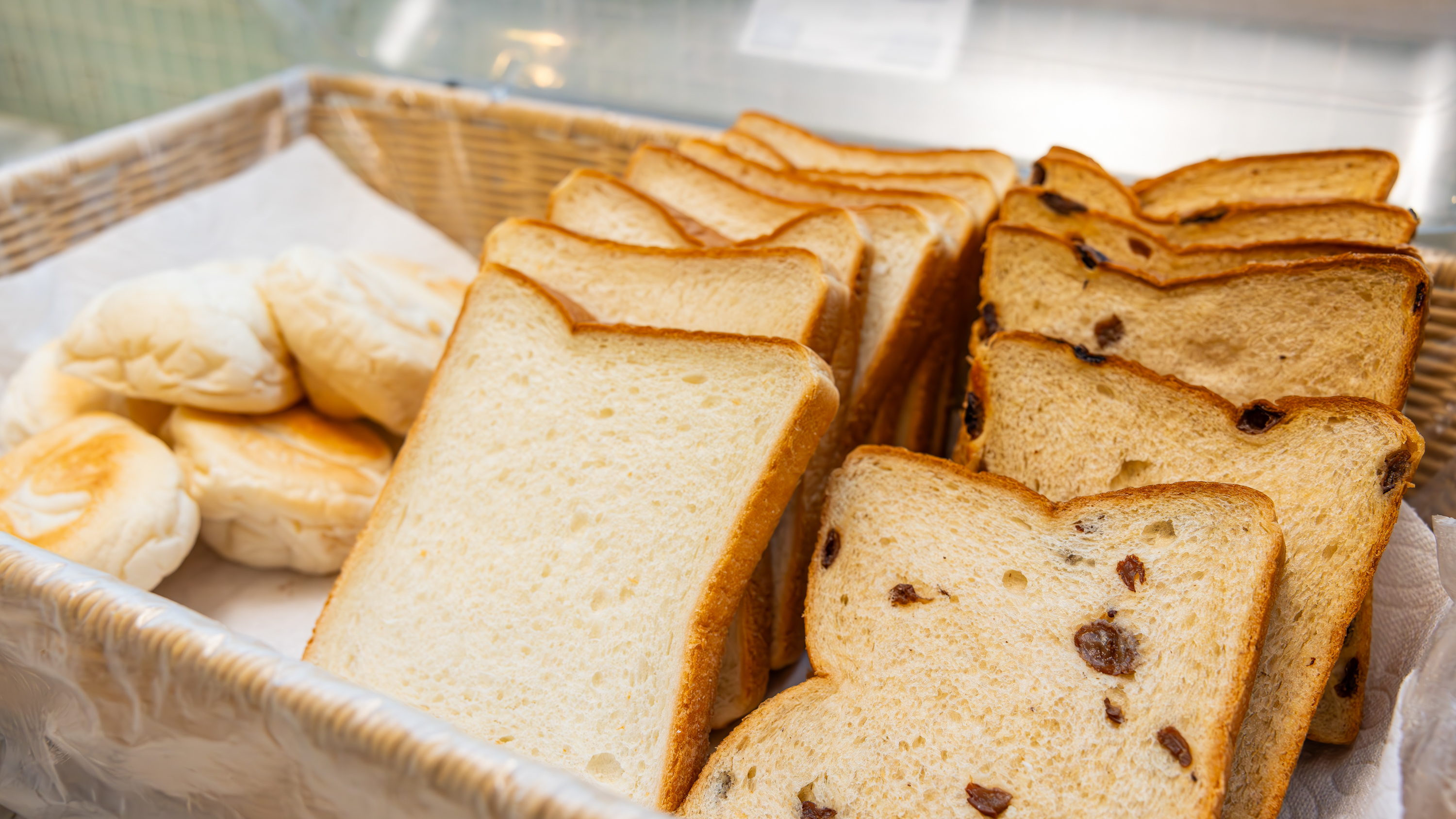 パン｜無料朝食バイキング