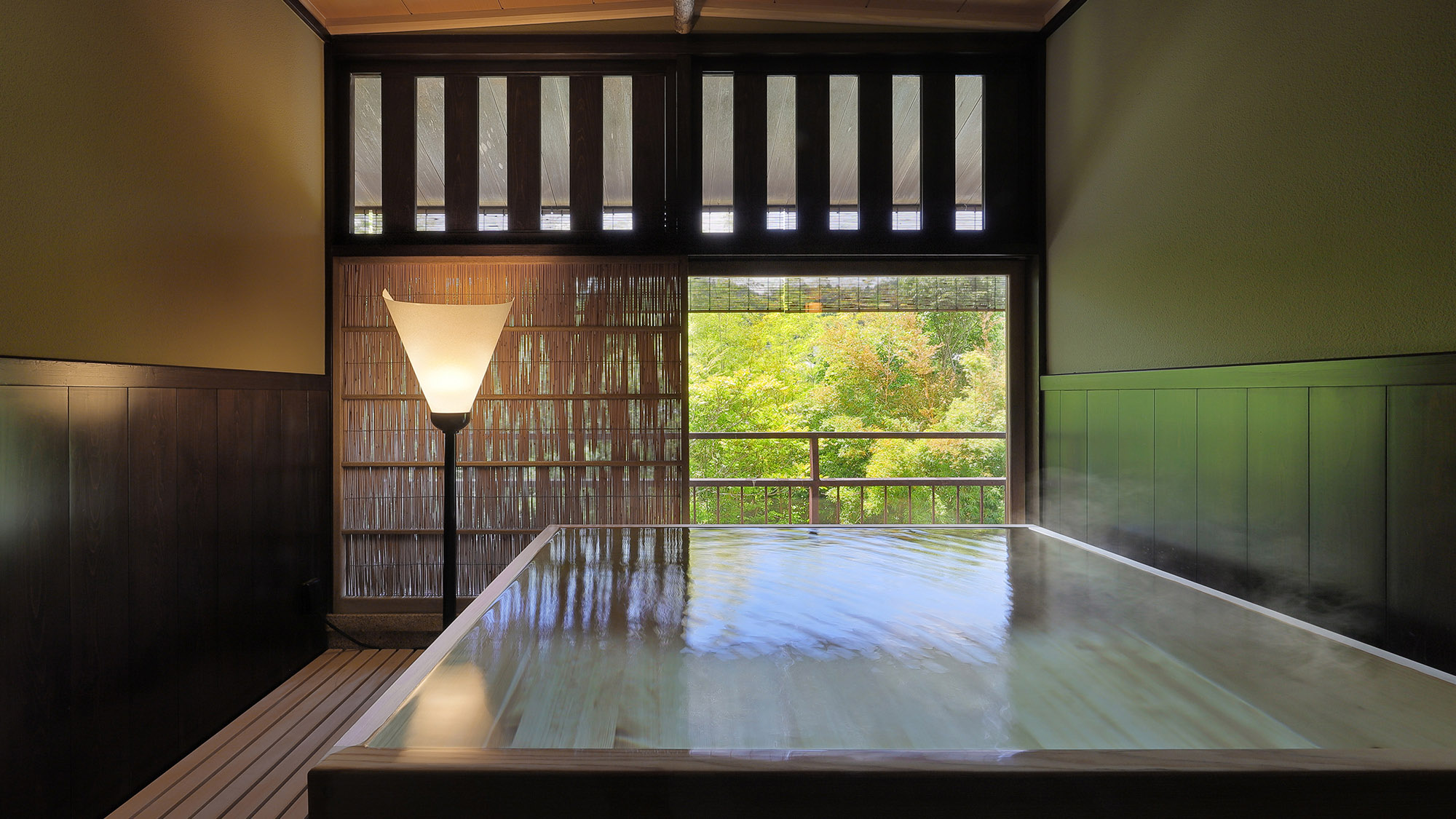 【上弦の間】本数寄半露天風呂付和室(90平米)