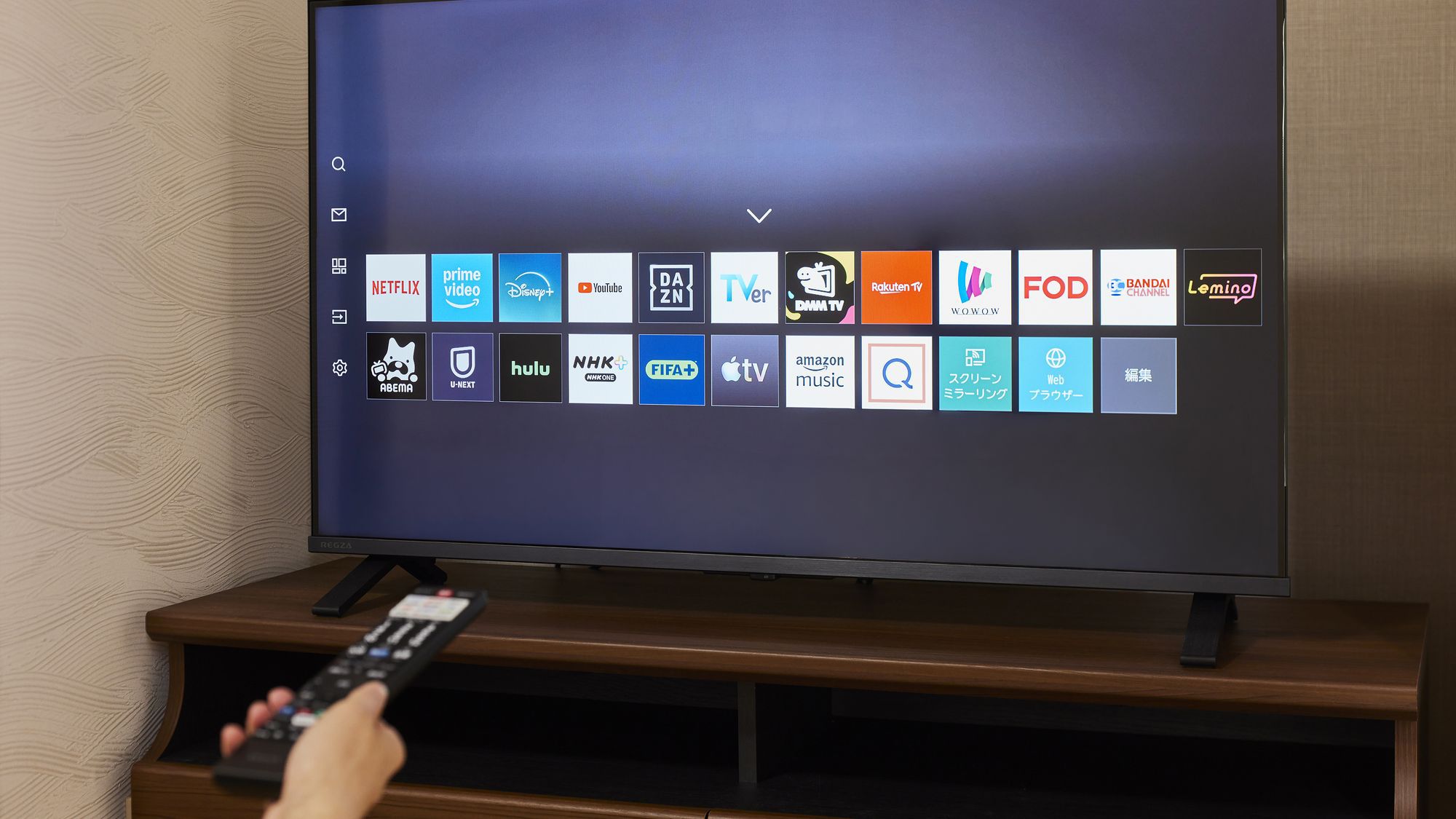 43インチ  スマートテレビ （動画配信サービス対応）