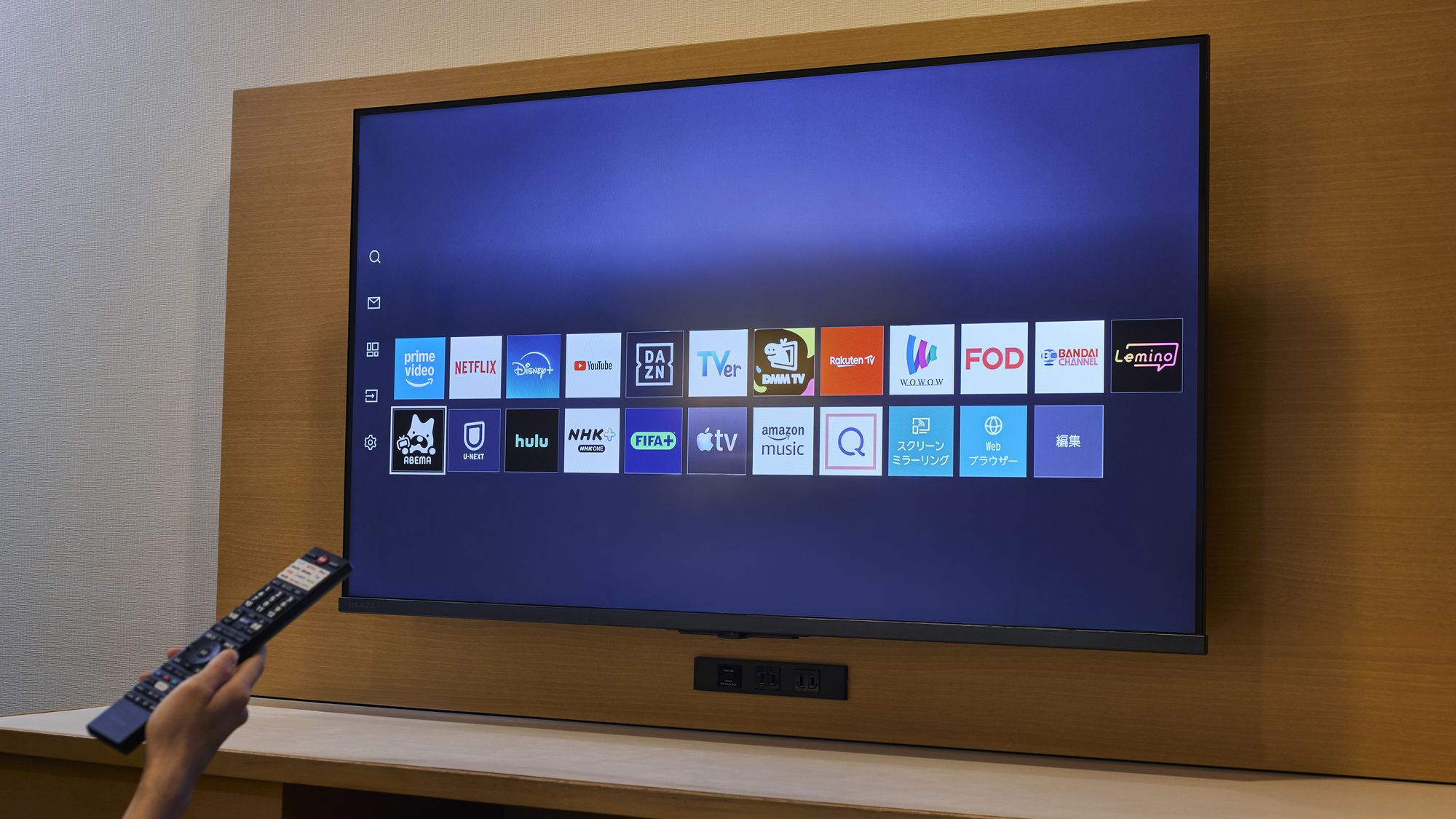 43インチ  スマートテレビ （動画配信サービス対応）