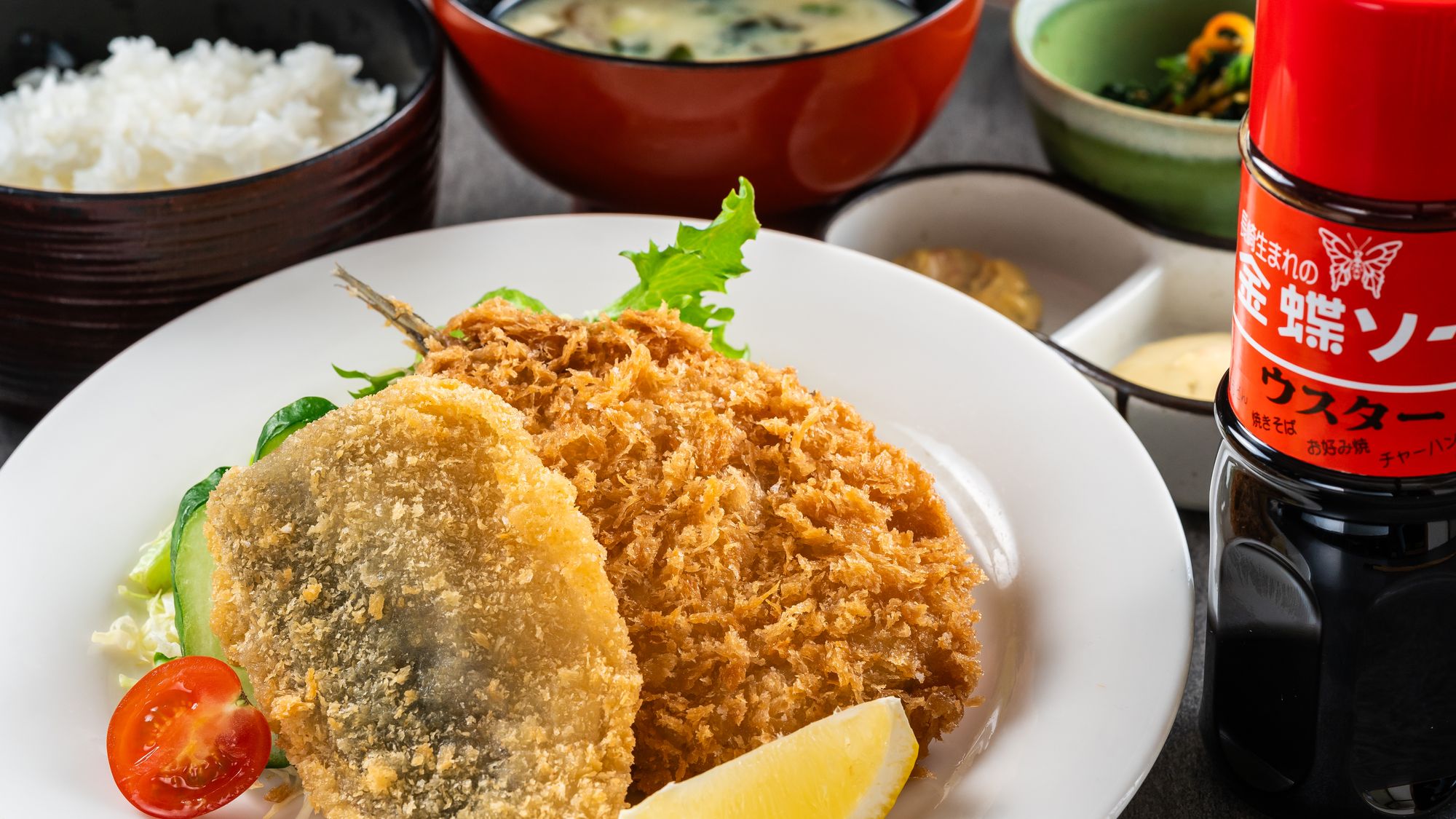 【ディナーメニュー】アジフライ定食～アジフライの聖地 松浦～