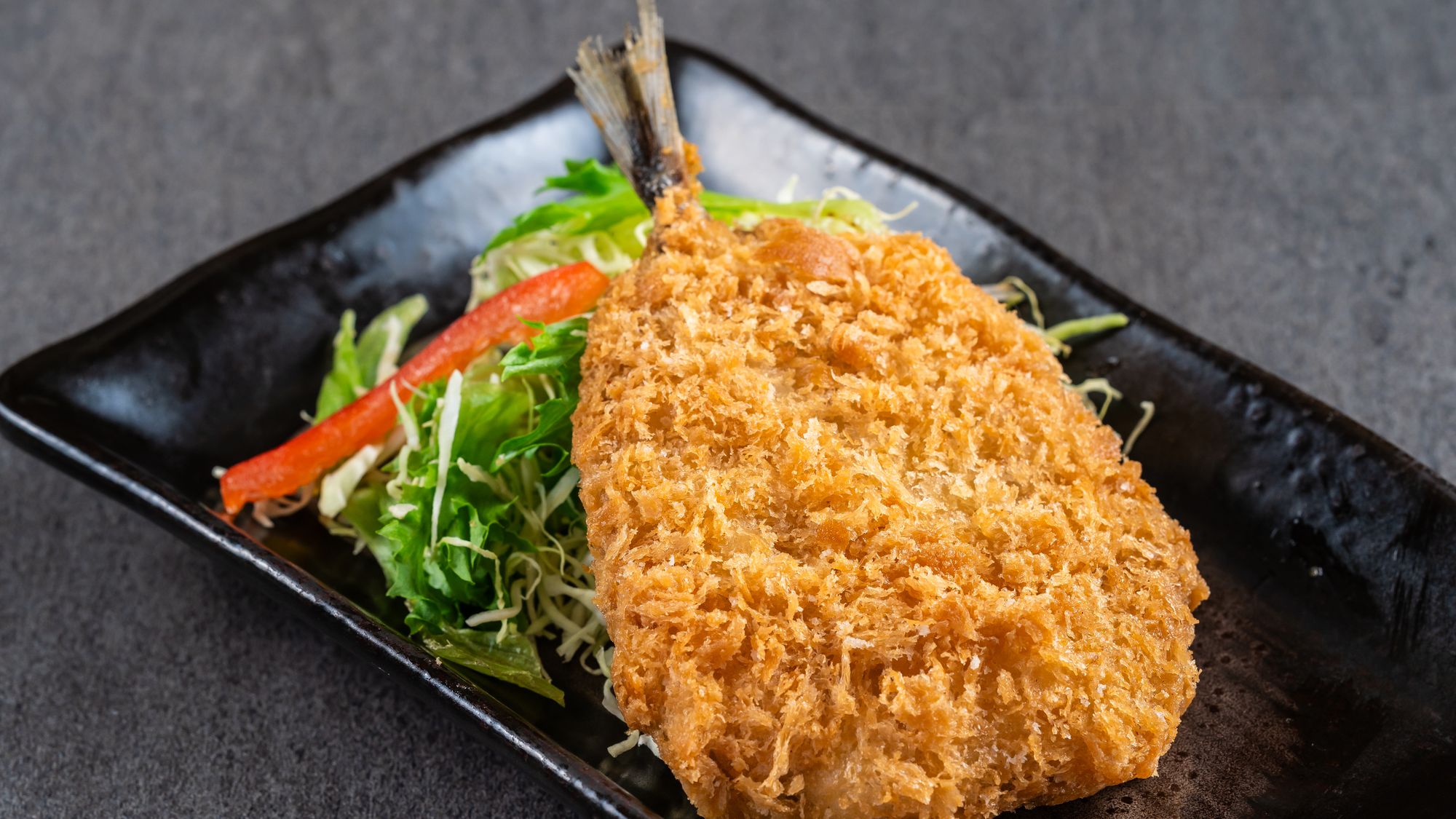 【ディナーメニュー】アジフライ～肉厚でふわふわサクサクのアジフライです