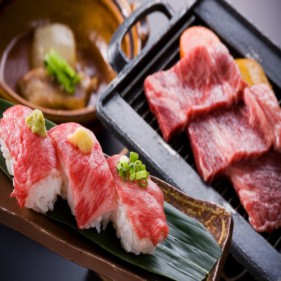 【別館ホテル棟】 リーズナブルにシンプルスティ ≪1泊2食付き≫ 牛づくしプラン 福島牛料理3種付