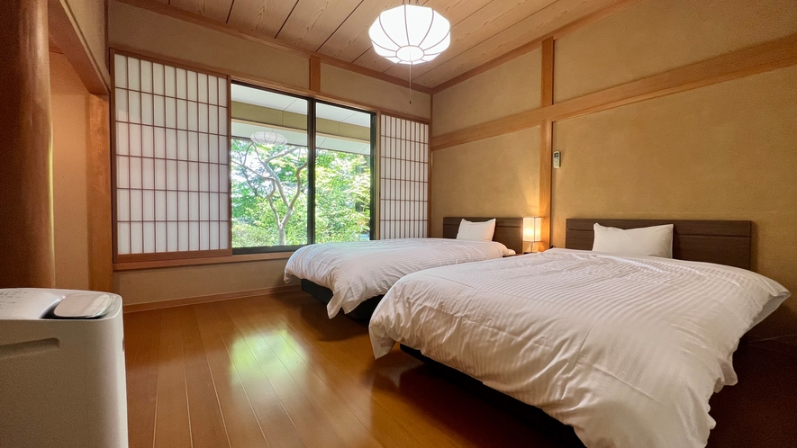 【花勝見】露天風呂付客室　10畳和室+ベッドルームのお部屋