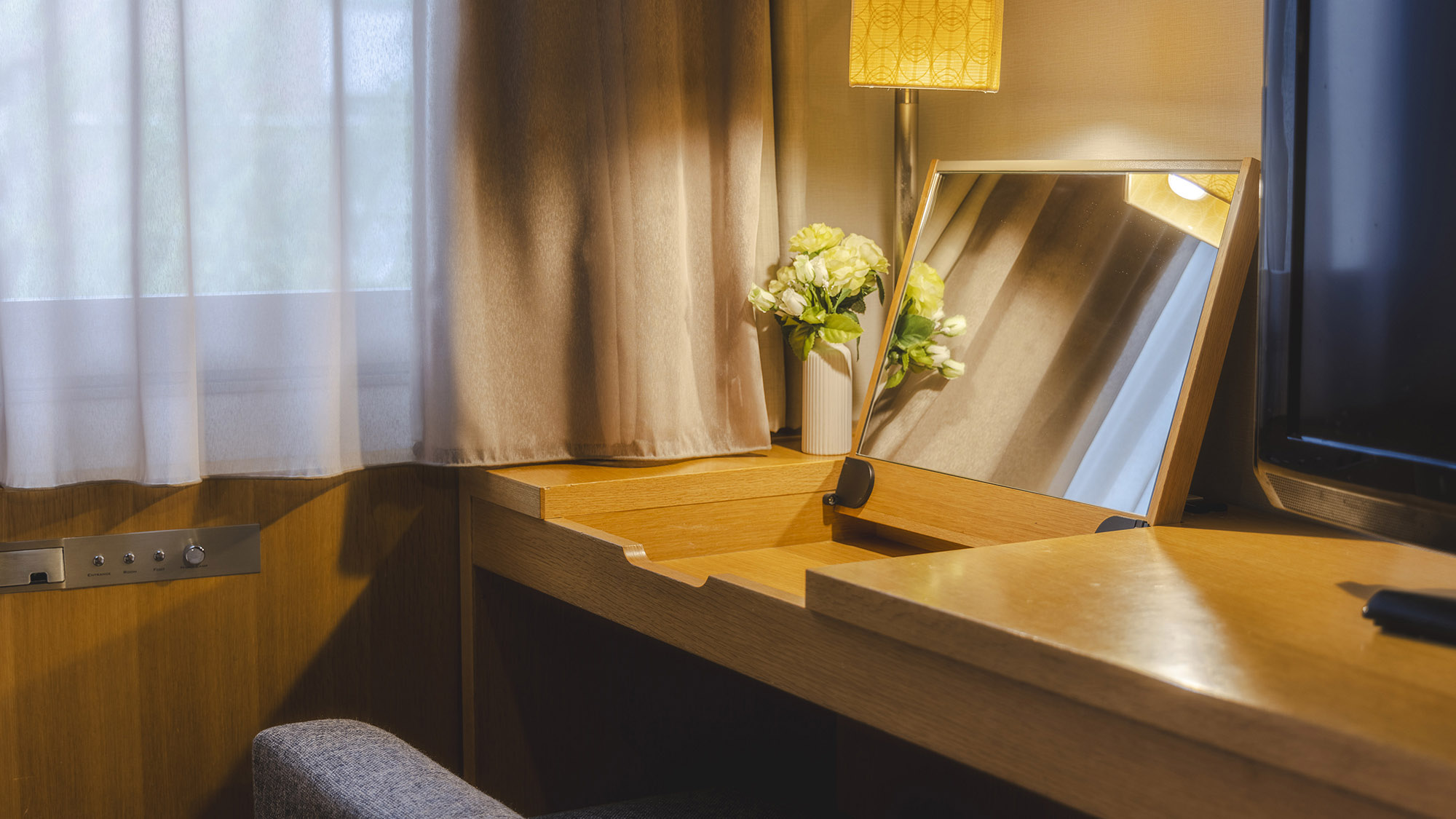 レディースルーム 15平米 ベッド幅120㎝