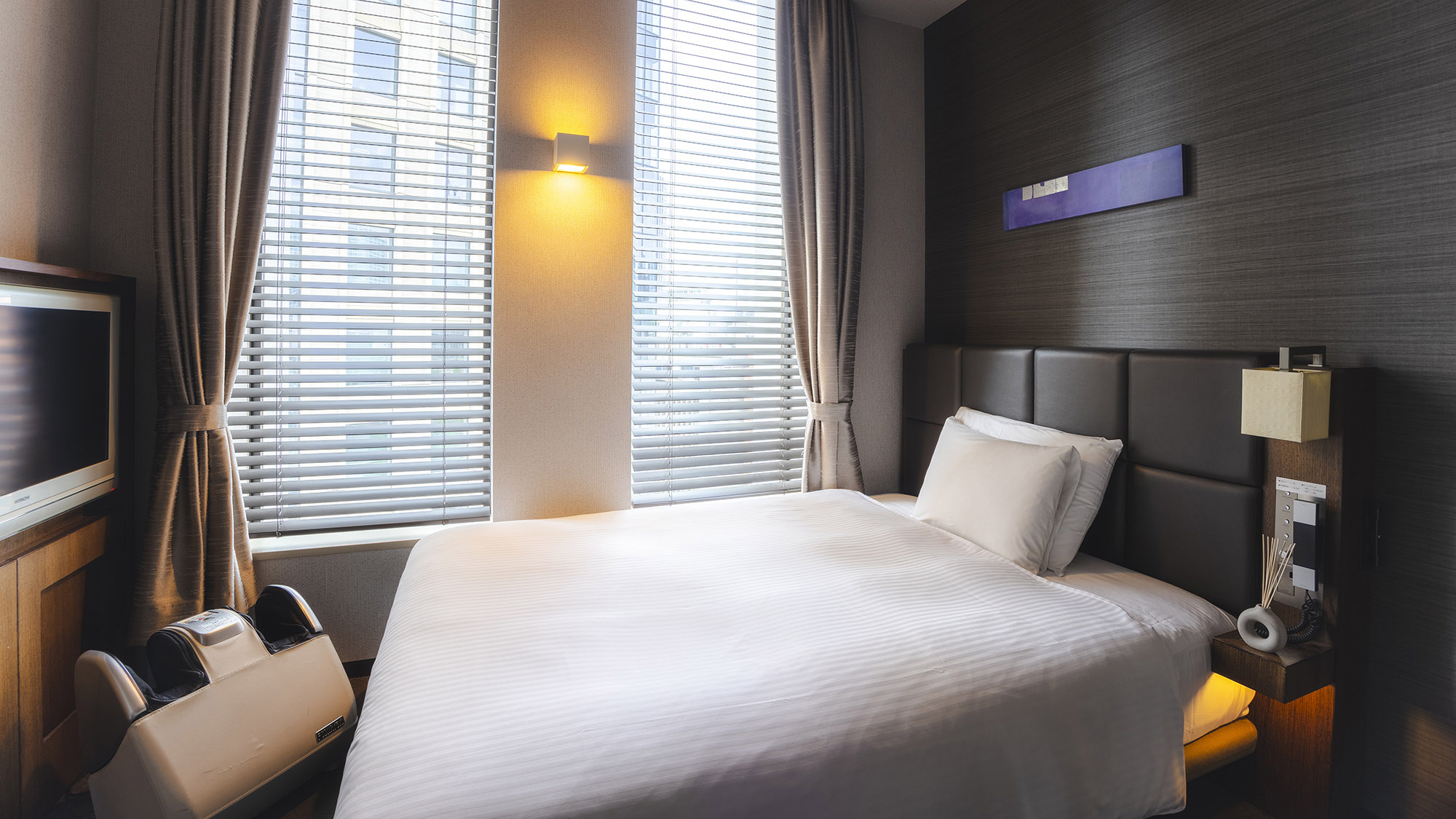 プレミアシングルルーム 15平米 ベッド幅140㎝