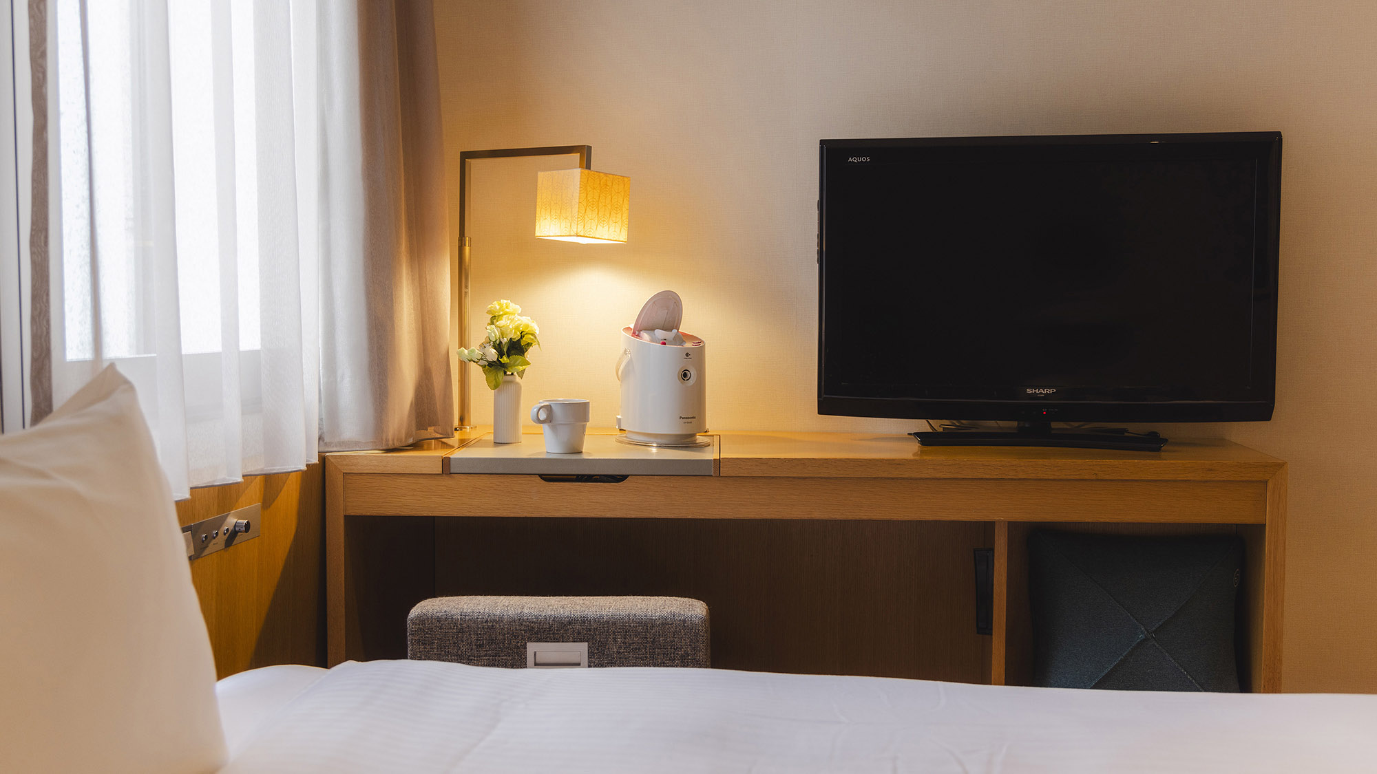 レディースルーム 15平米 ベッド幅120㎝