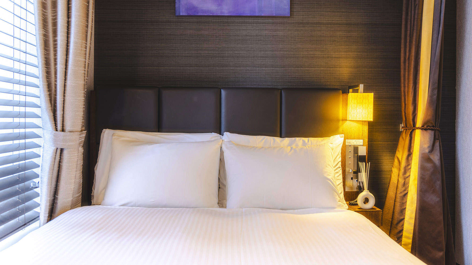 プレミアダブルルーム 15平米ベッド幅140㎝