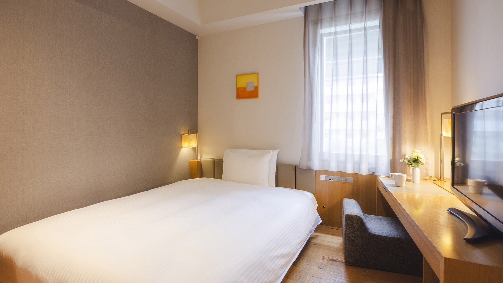 レディースルーム 15平米 ベッド幅120㎝ 