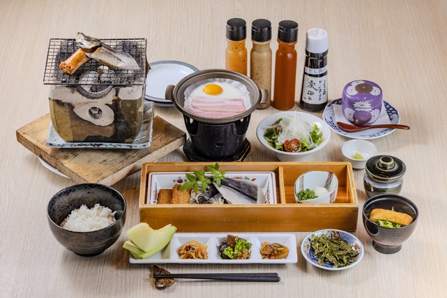 里山で優雅な朝のひとときを　1泊朝食付きプラン(夕食は付いておりません）