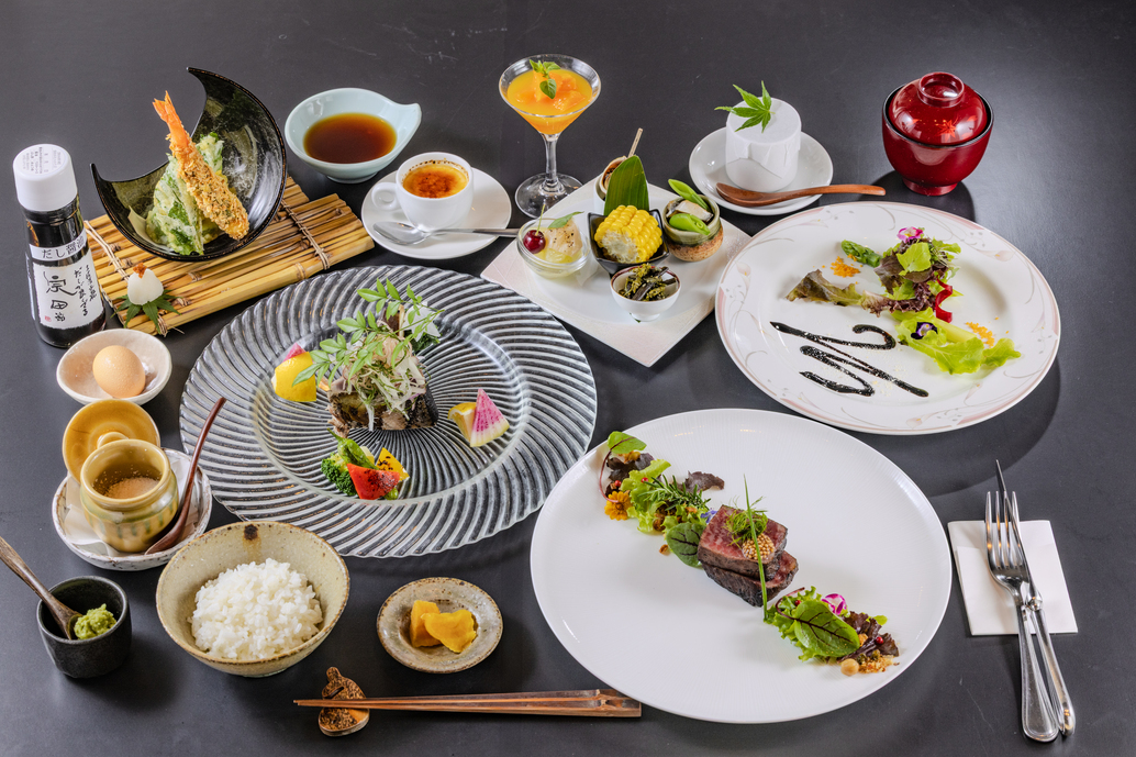 夕食コース一例