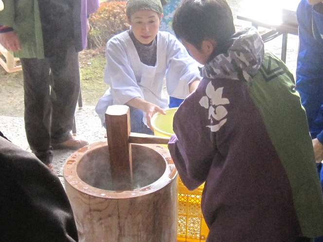 餅つき