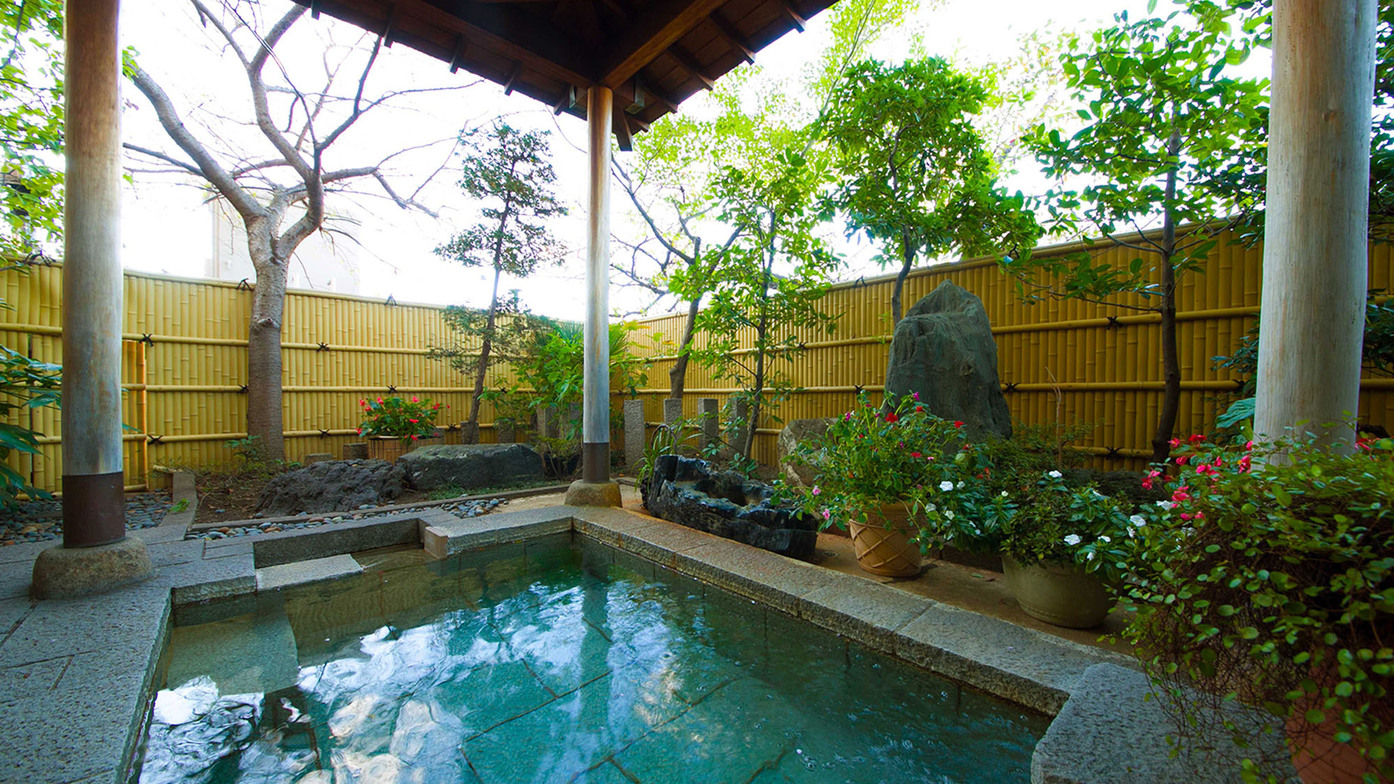 ■庭園露天風呂■