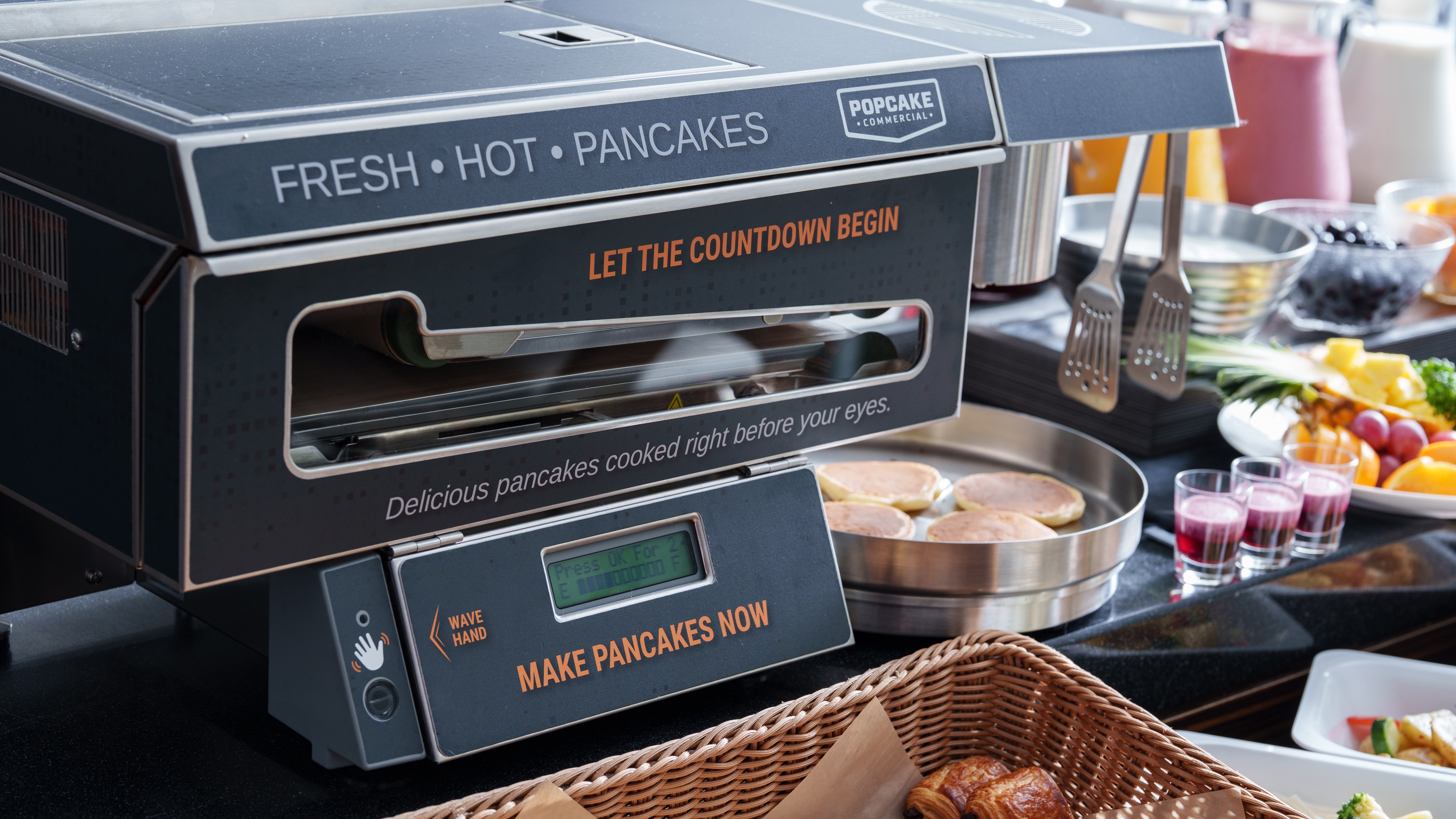 朝食ビュッフェ