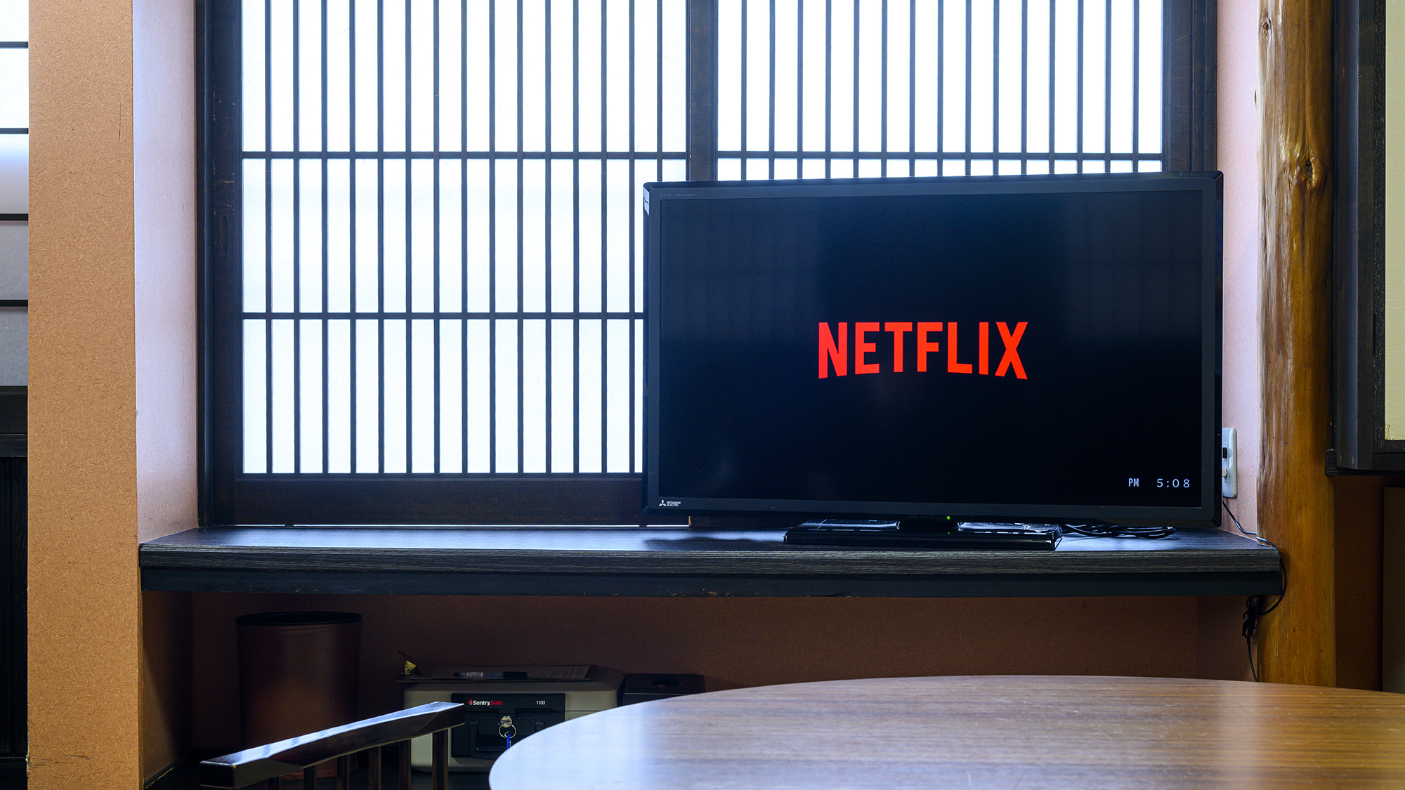 全客室でNetflixをお楽しみいただけます