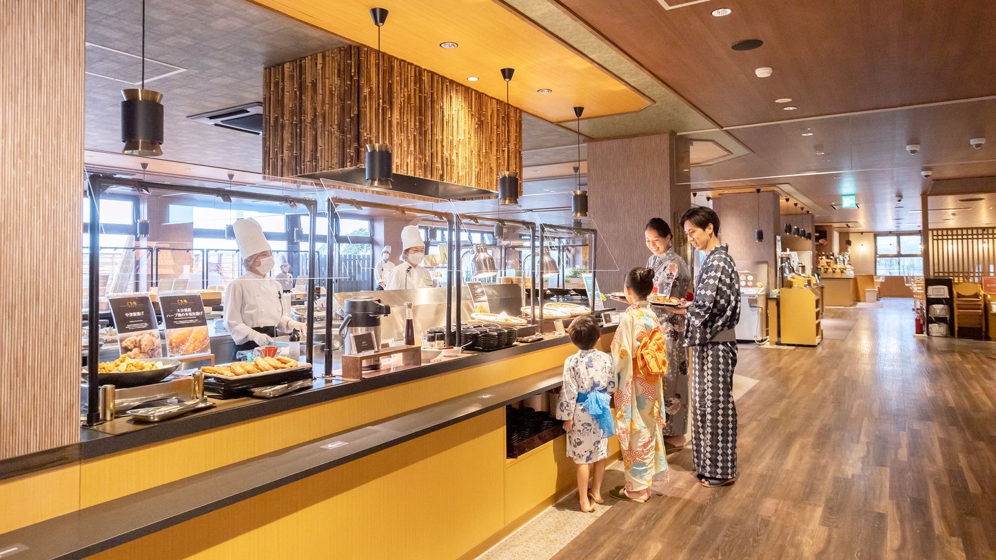 【5％OFF】【楽天スーパーSALE】山海の幸のご当地食材で彩る 基本バイキングプラン