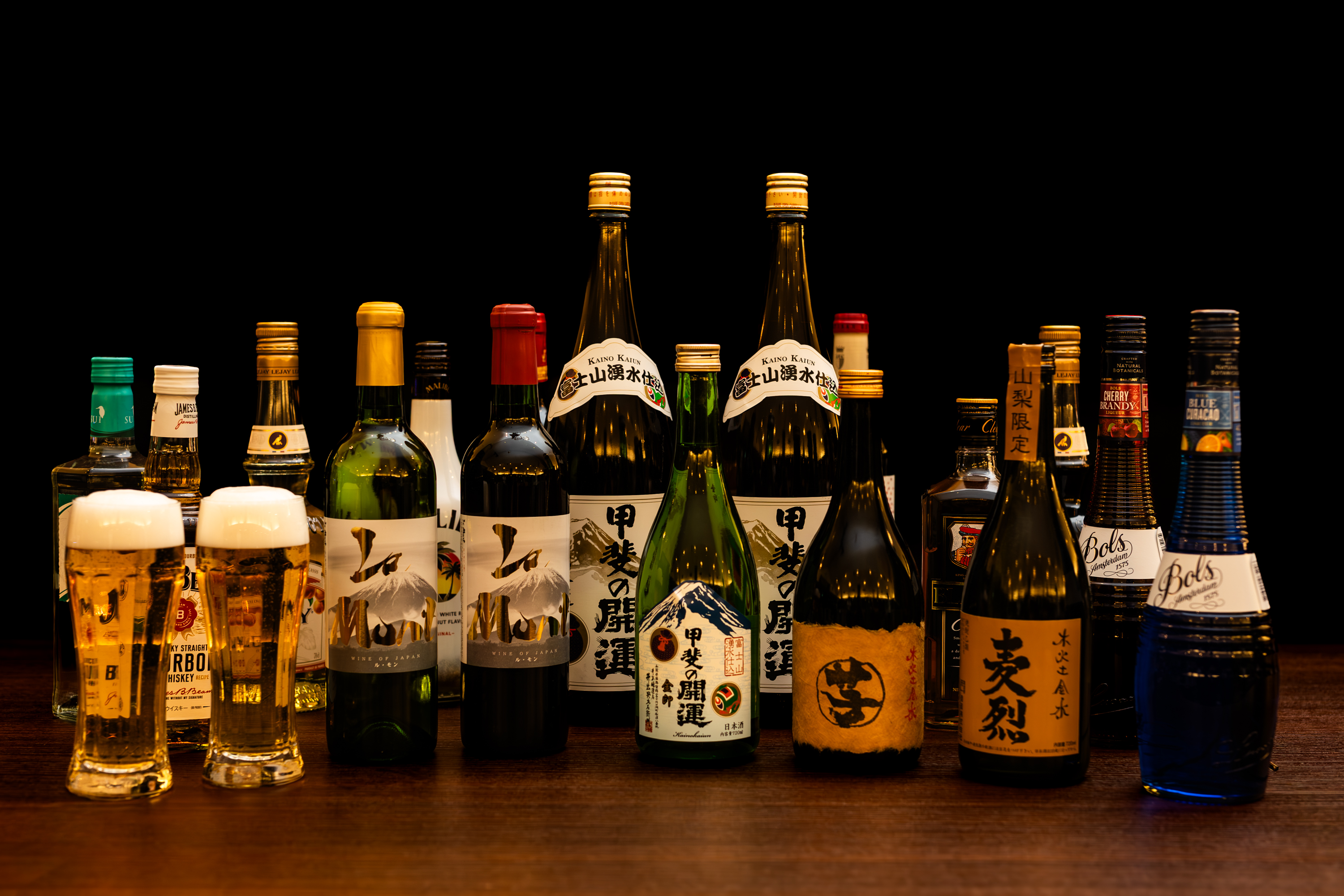 夕食ビュッフェ　アルコール類全体
