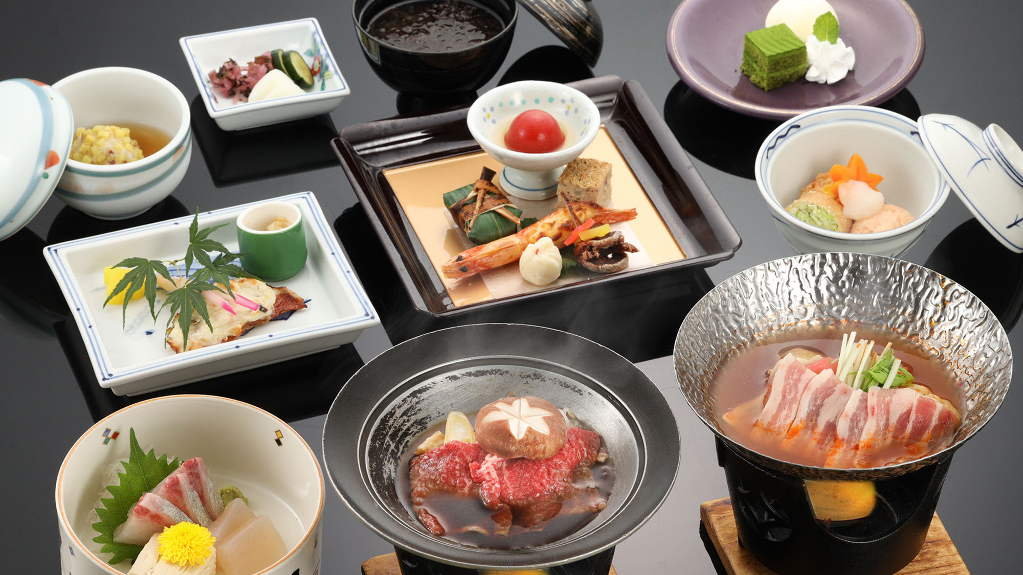 【5％OFF】【楽天スーパーSALE】ポイント６倍★夕食メインＡ５等級飛騨牛料理！６大お楽しみ付き♪