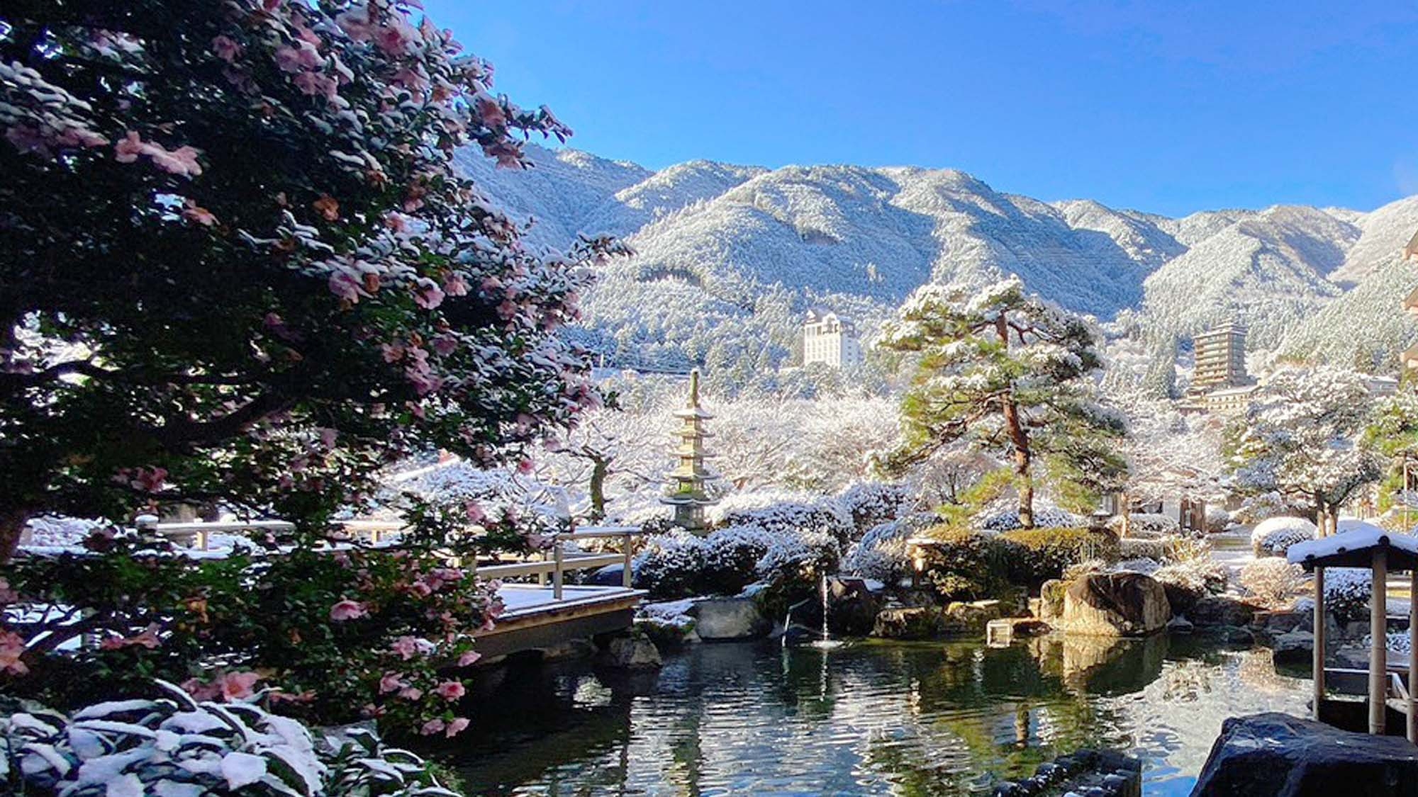 【花火が見える部屋確約】★冬の下呂温泉 花火物語をお部屋で観賞★夕食飛騨牛朴葉味噌焼き