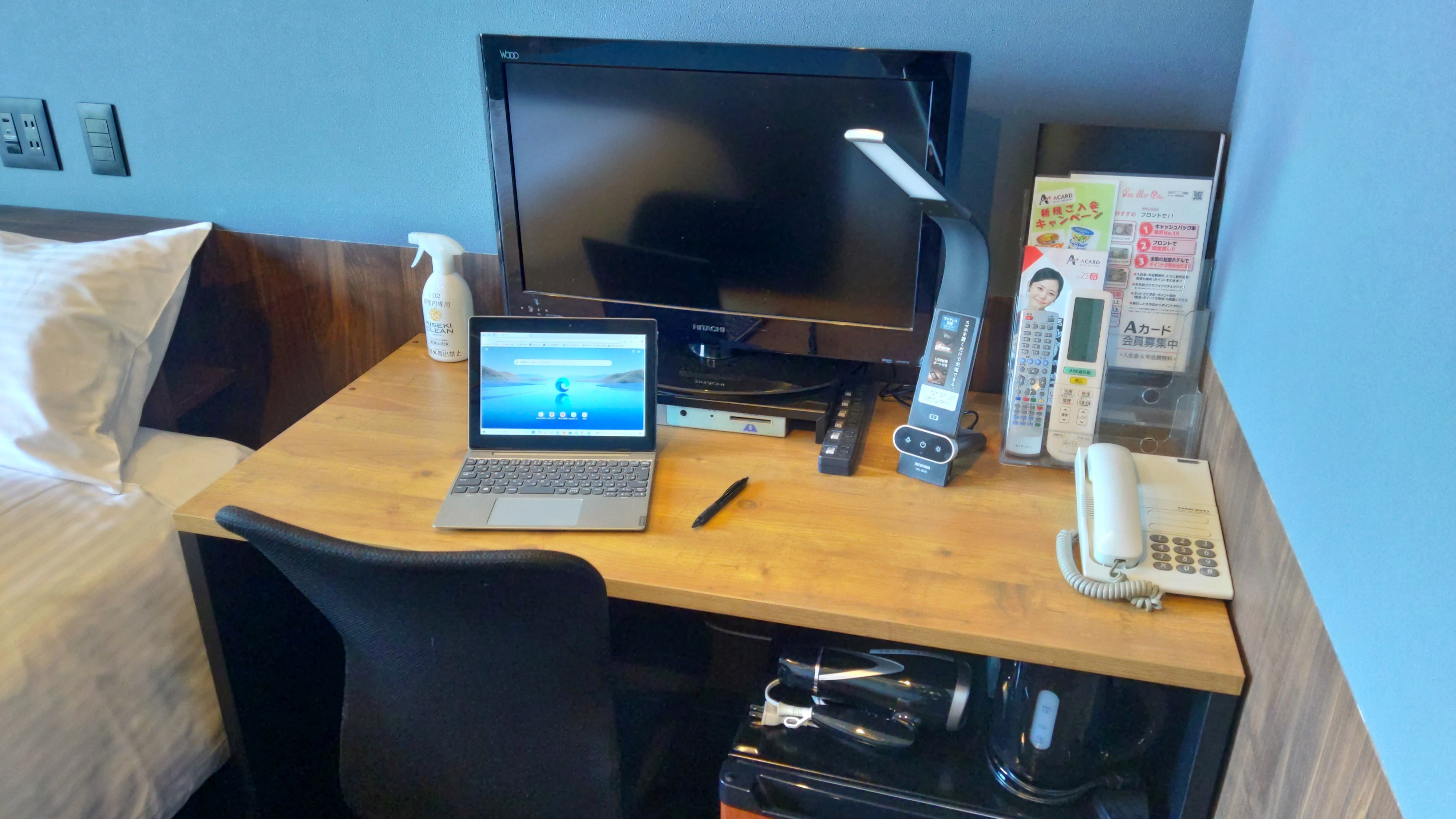 ◆デスク周辺も広々でお仕事も捗ります（スーペリア／モデレート）