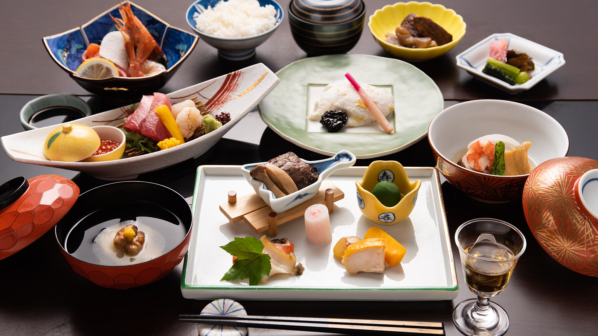 *【夕食一例】秋のお料理一例・松茸や栗など季節の食材で食欲の秋をお楽しみください。