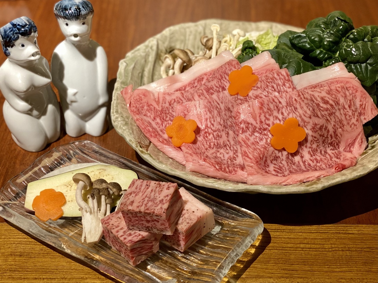 【贅沢】個室食事処「かまど」確約！仙台牛ステーキ・だししゃぶ食べ比べ会席
