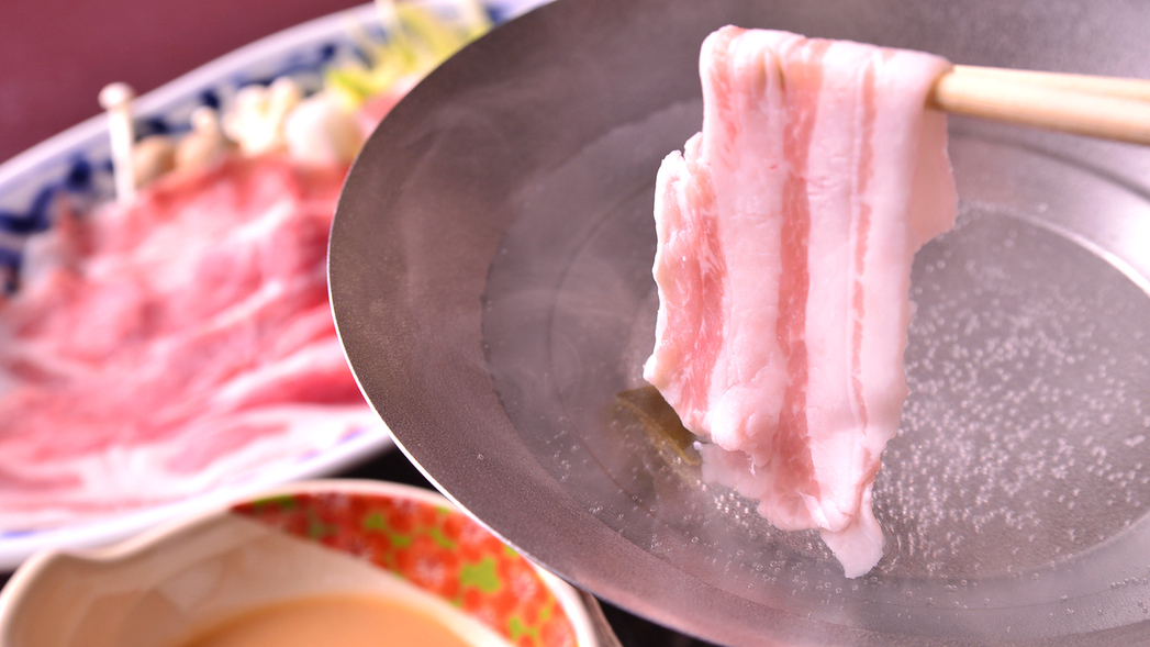 【いろりあんの基本プラン（夕朝食付）】メインは越後もち豚しゃぶしゃぶ！魚沼の田舎会席｜