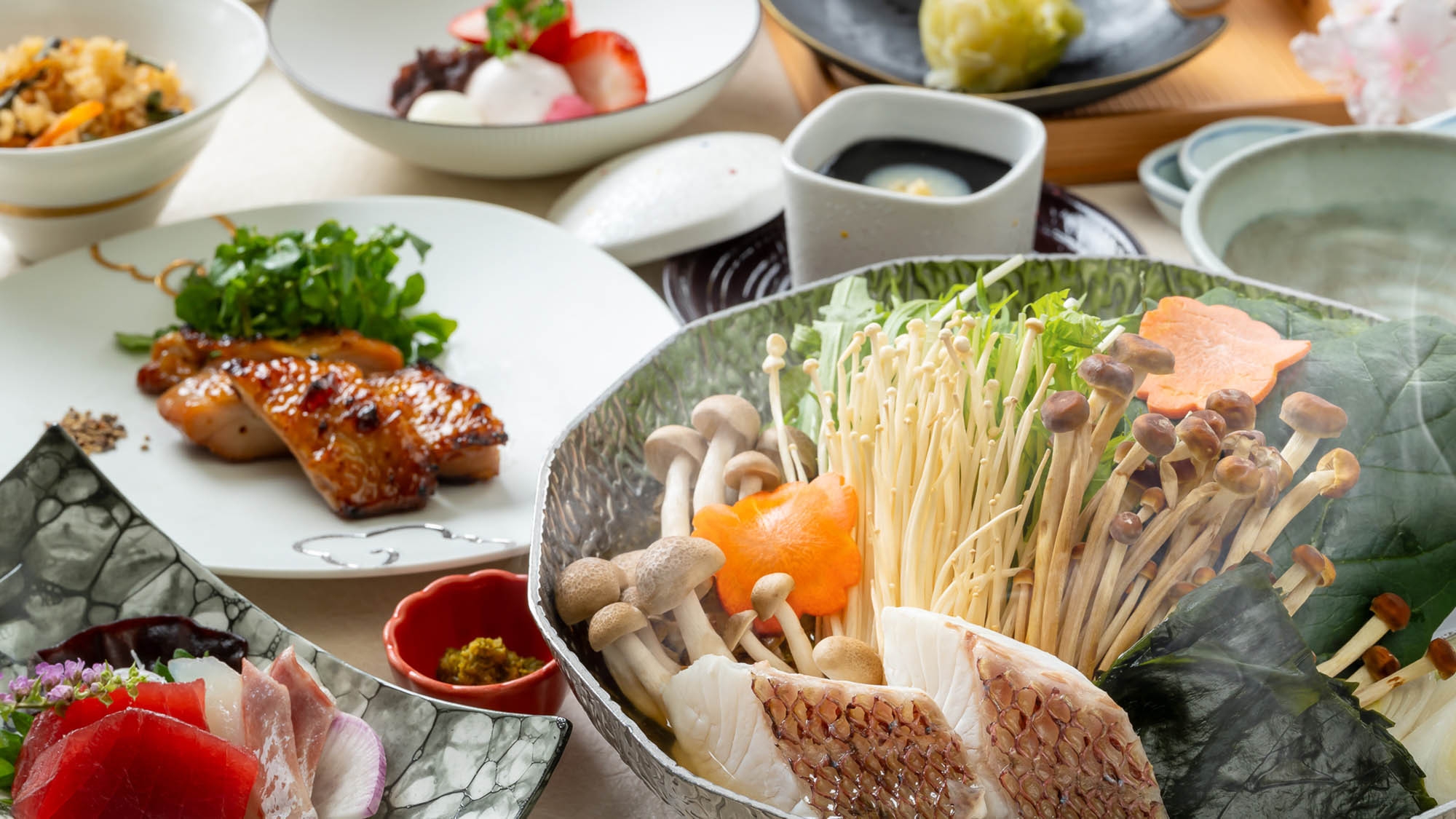 【期間限定】落ち着いた雰囲気で日本料理を♪料理長こだわりの『和（なごみ）』コースが通常よりお得！