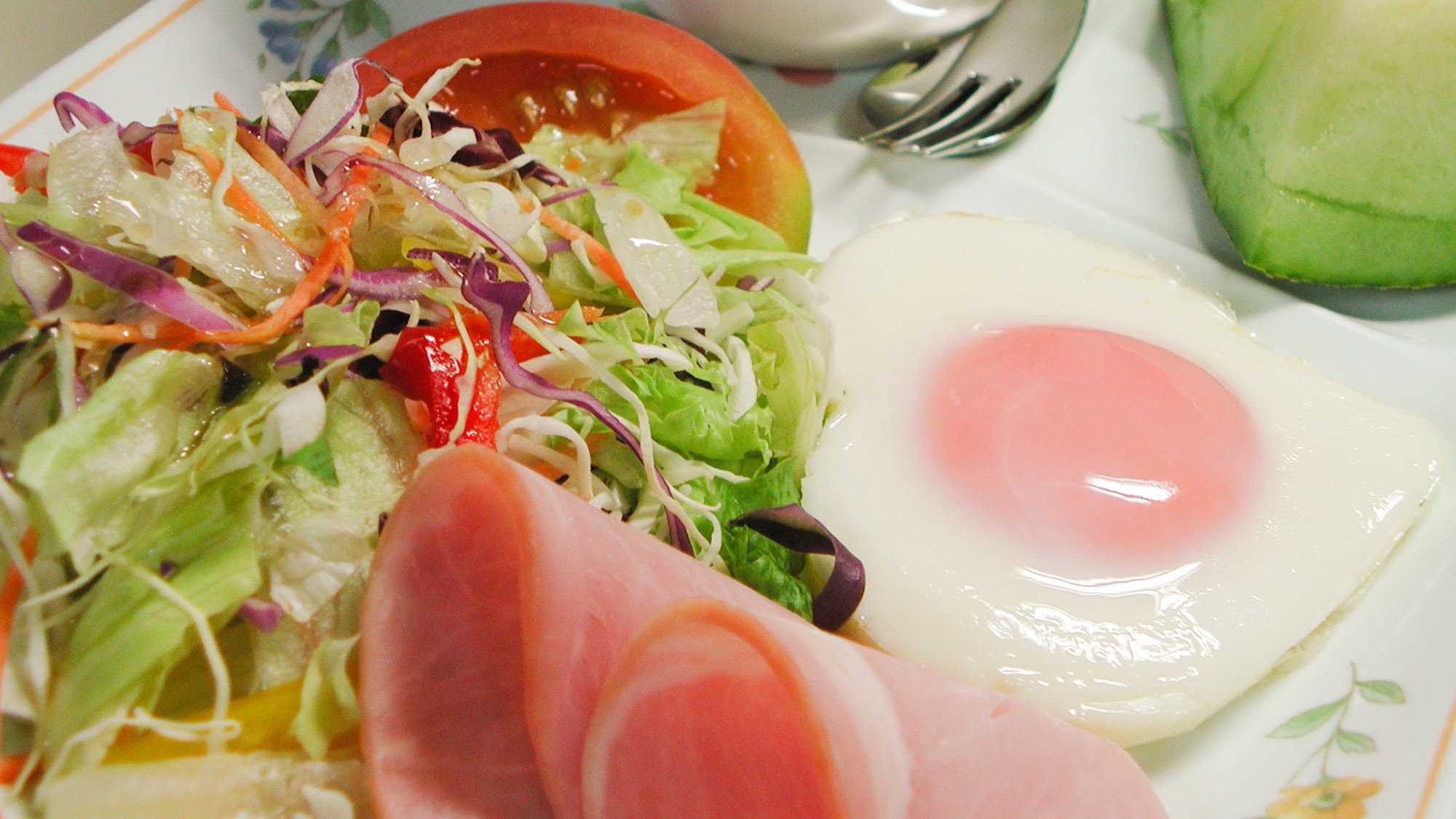 ・【朝食】朝からうれしいシンプルながらおいしいご飯に舌鼓♪