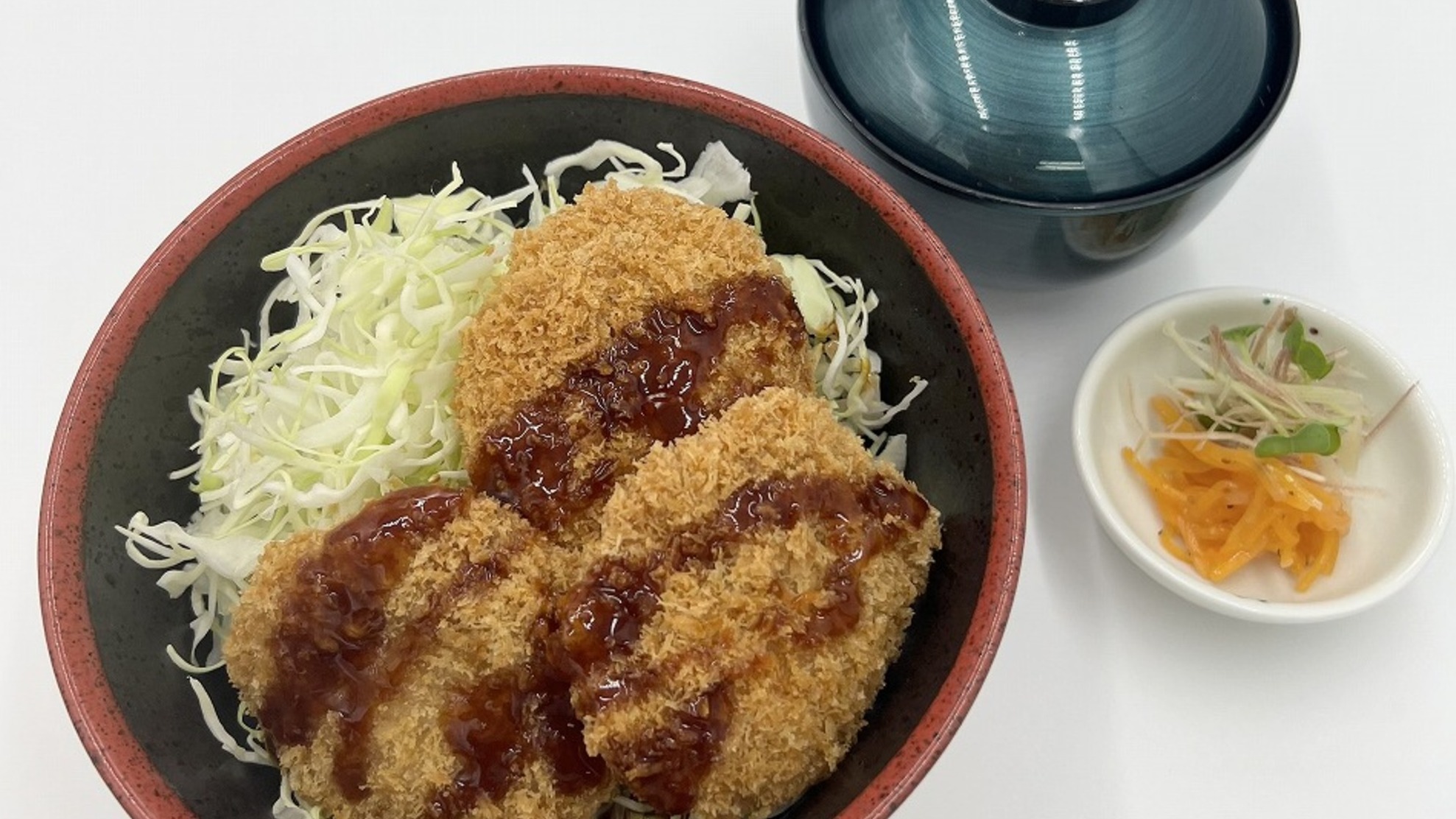 平日20食限定　無料夕食サービス♪　『ソースカツ丼』