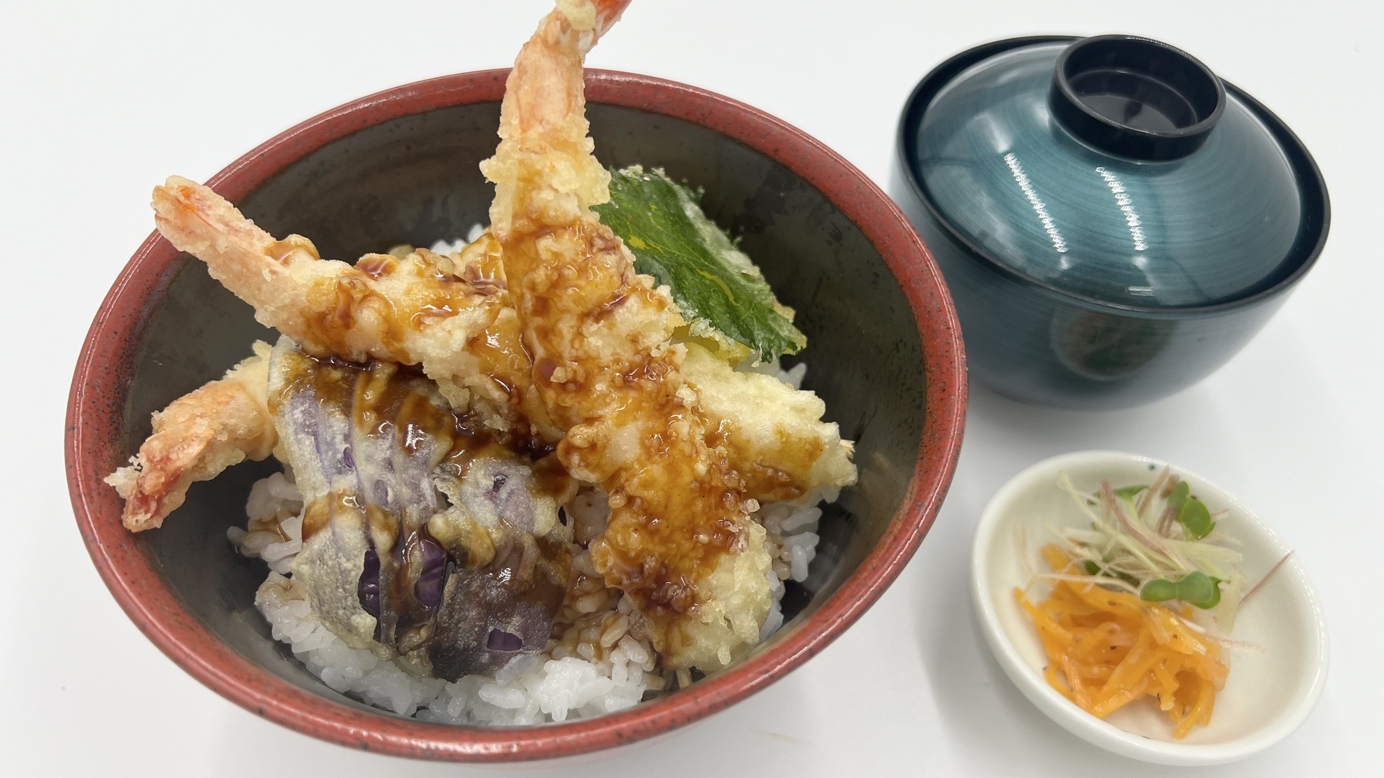 平日20食限定　無料夕食サービス♪　『海老天丼』