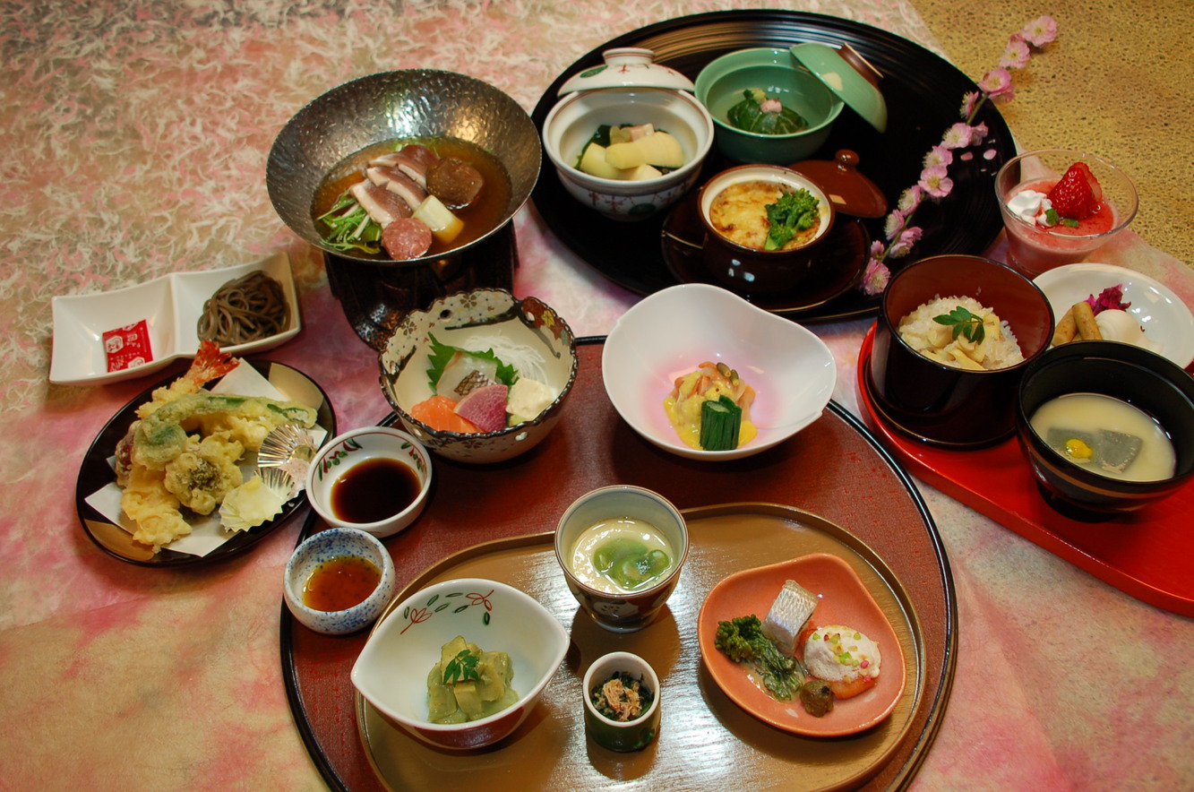 特典付き　春の味覚満載京会席プラン（食事会場おまかせ）