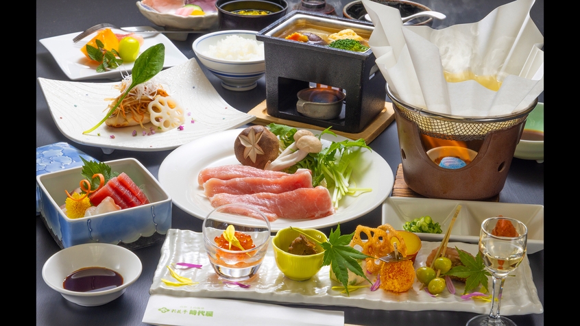 部屋数限定・平日限定特別プラン【山形三元豚しゃぶしゃぶプラン】